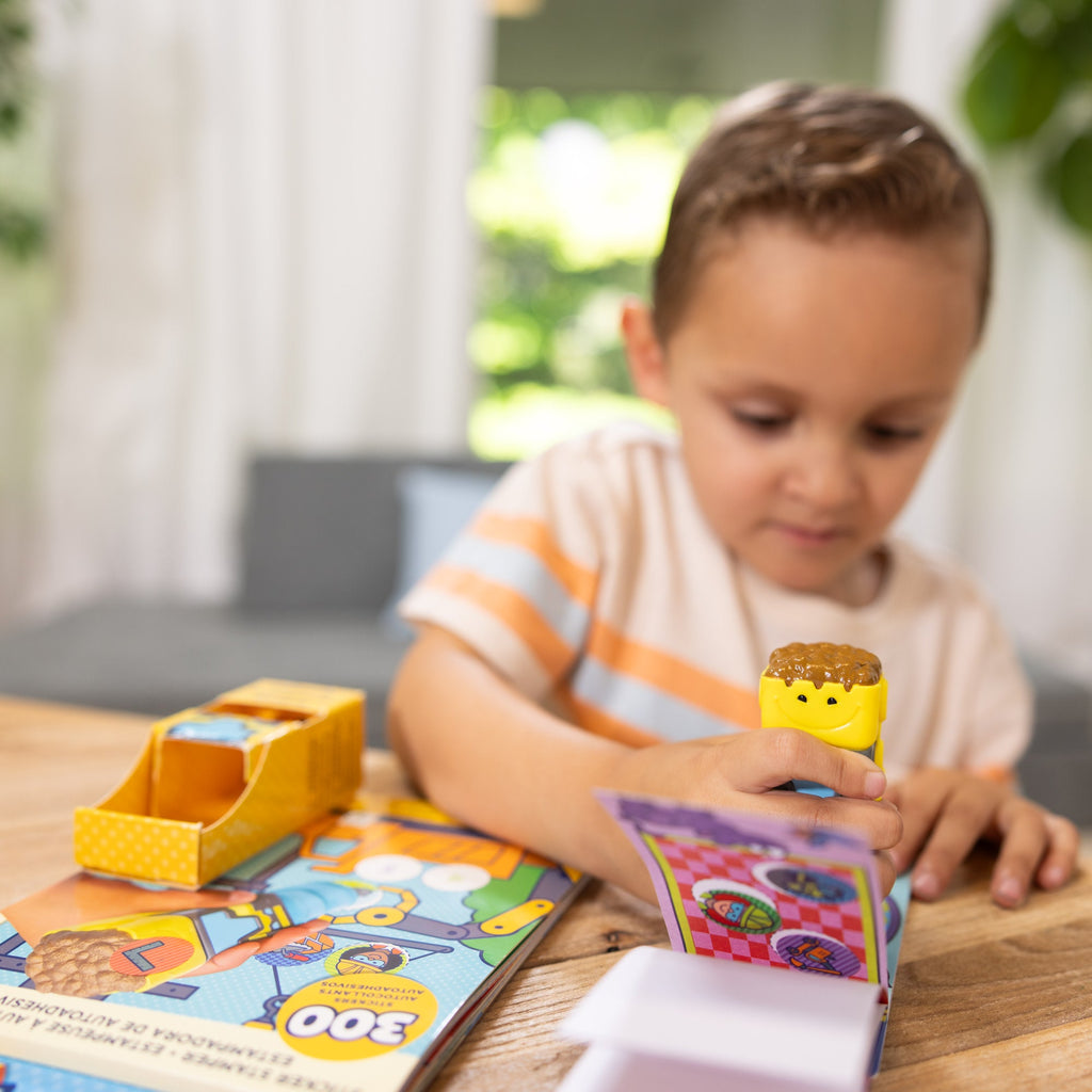 Sticker WOW!? Activity Pad & Sticker Stamper – Bulldozer