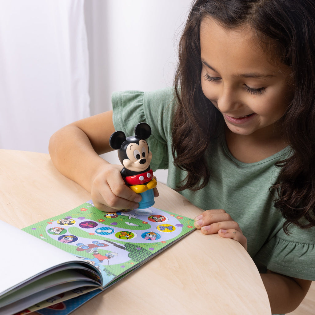 Sticker WOW!? Disney Mickey Mouse Bundle: Activity Pad & Sticker Stamper + Mini Activity Pad and 200 Refill Stickers