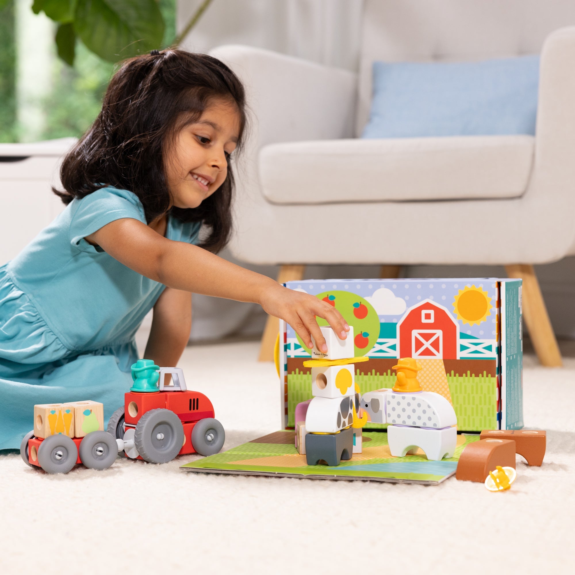 Blockables? Play Sets Farm and Farm Friends 2-Pack Bundle