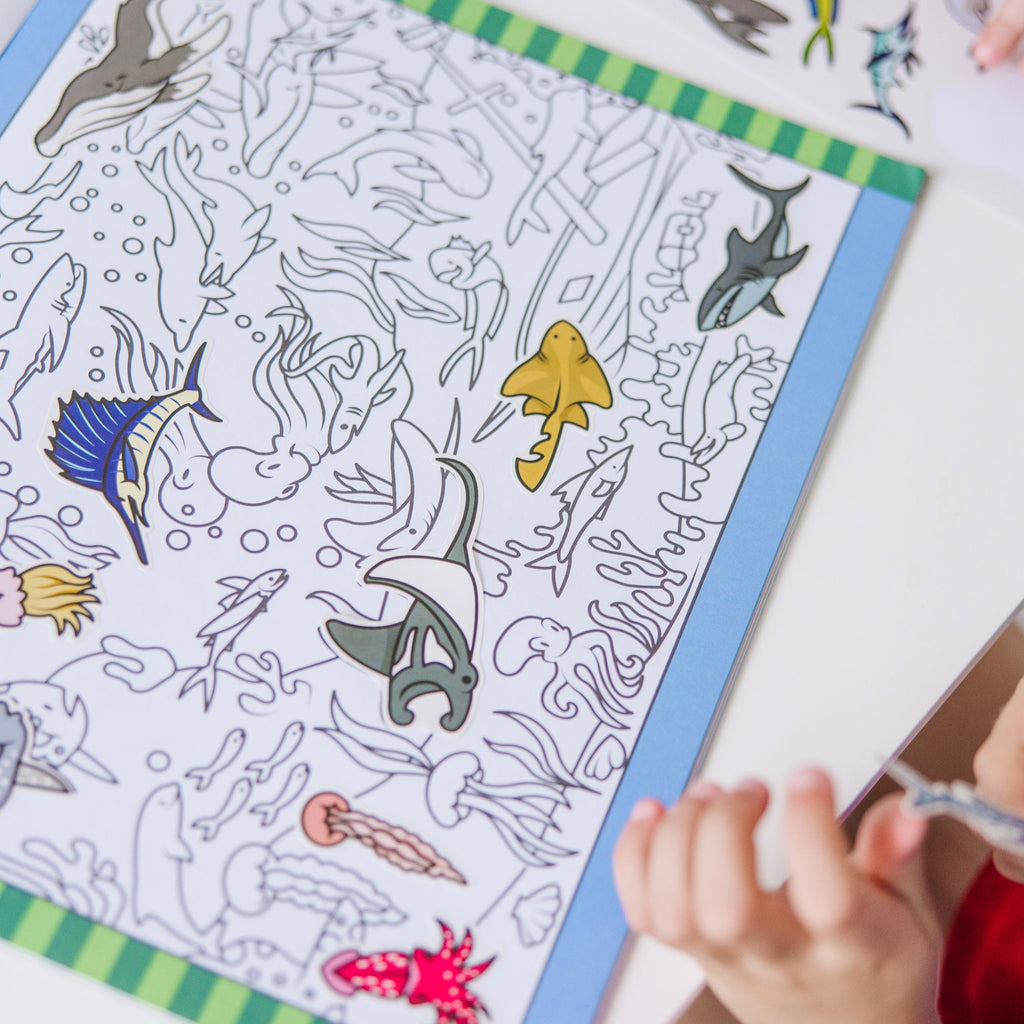 Seek & Find Sticker Pad ?C Animals