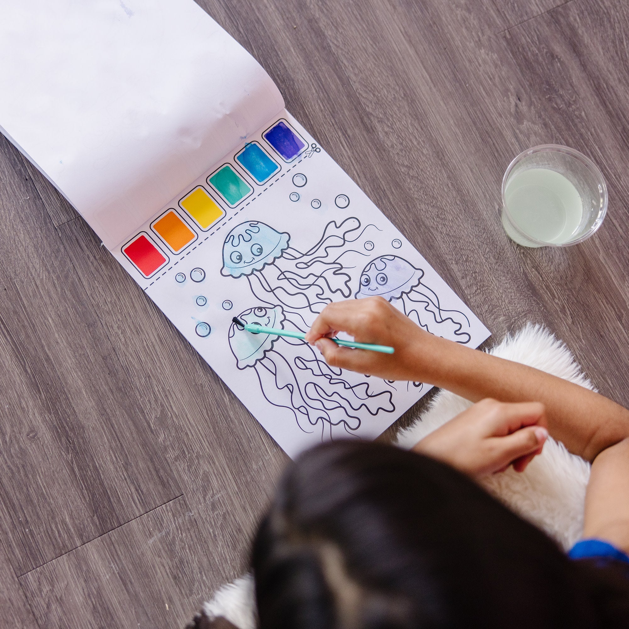 Paint With Water Activity Book – Ocean