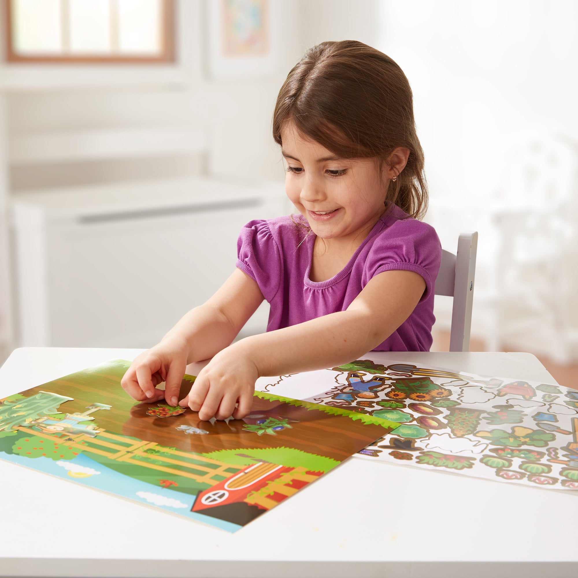 Reusable Sticker Pad – Farm