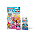 Sticker WOW!? PAW Patrol Skye Bundle: Activity Pad & Sticker Stamper + Mini Activity Pad and 200 Refill Stickers