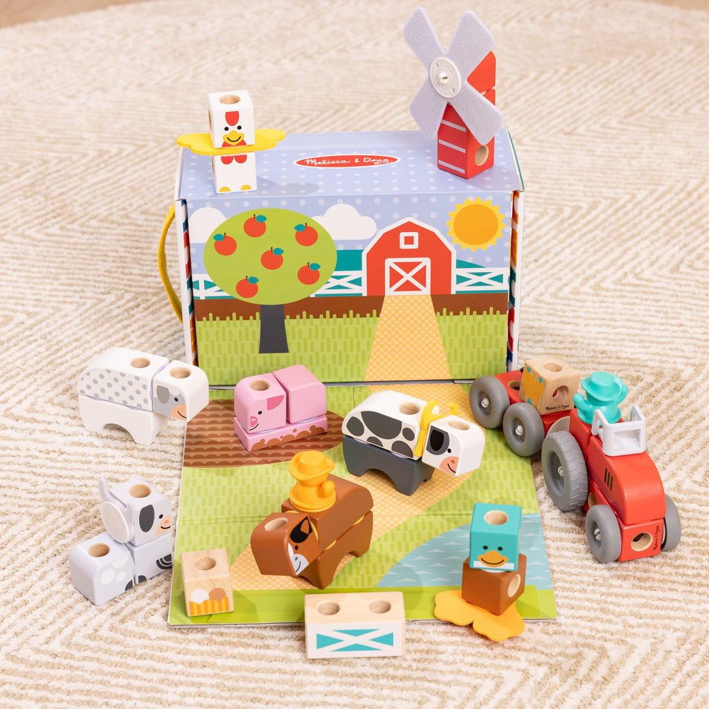 Blockables? Play Sets Farm and Farm Friends 2-Pack Bundle