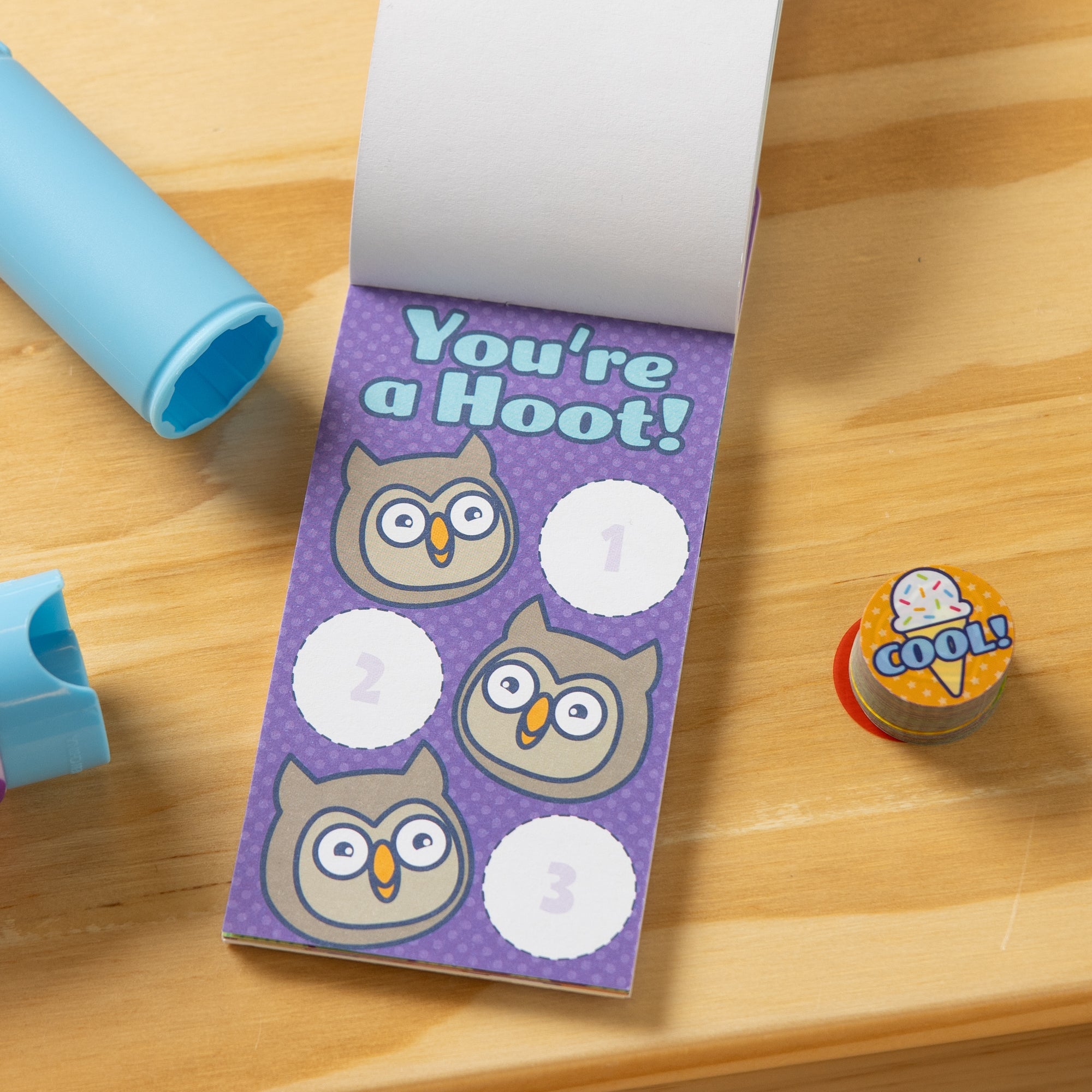 Sticker WOW!? Mini Activity Pad & Refill Stickers – Way to Go! (200+ Stickers. Stamper Not Included)