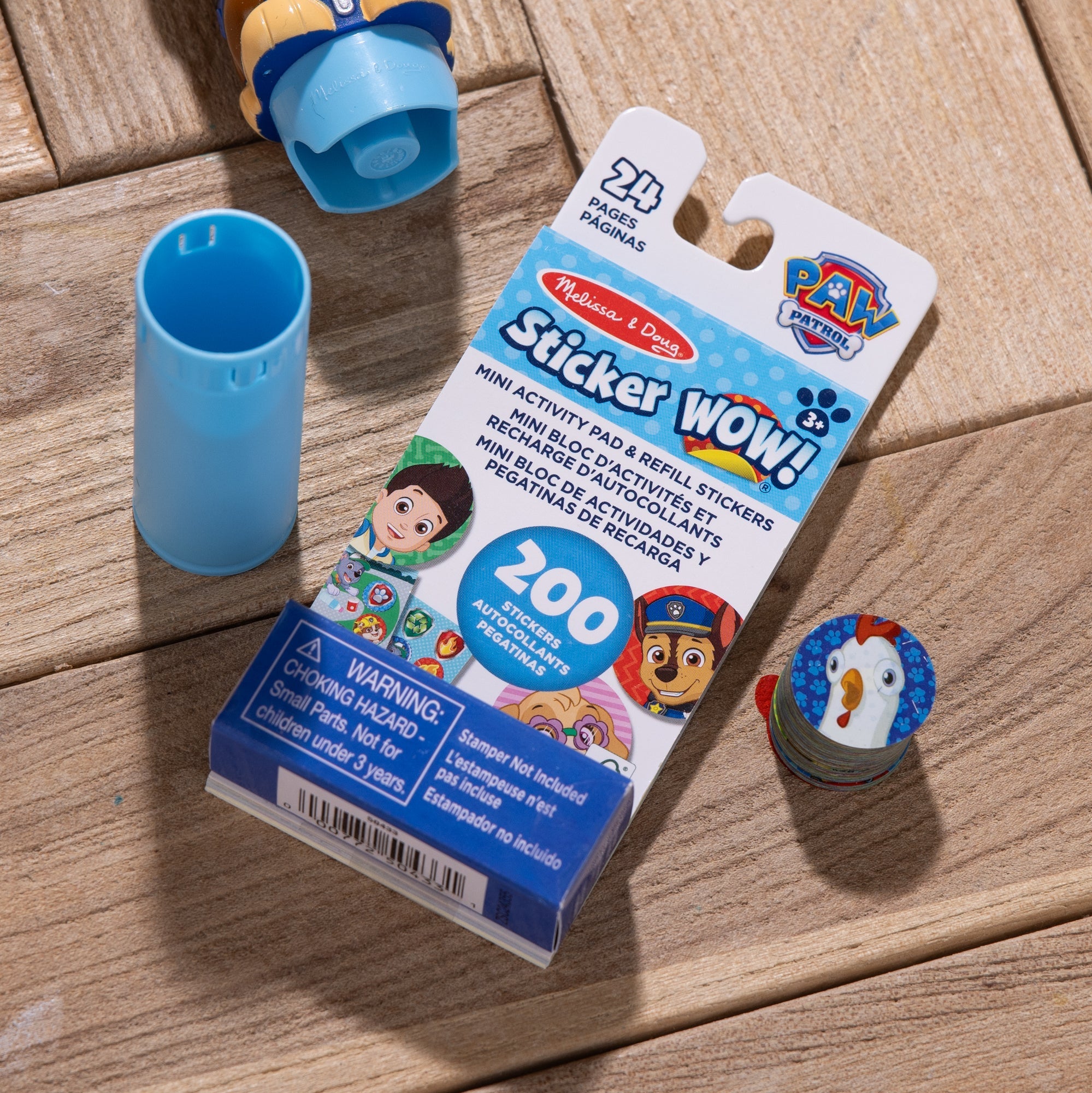 Sticker WOW!? Mini Activity Pad & Refill Stickers – PAW Patrol (200+ Stickers. Stamper Not Included)