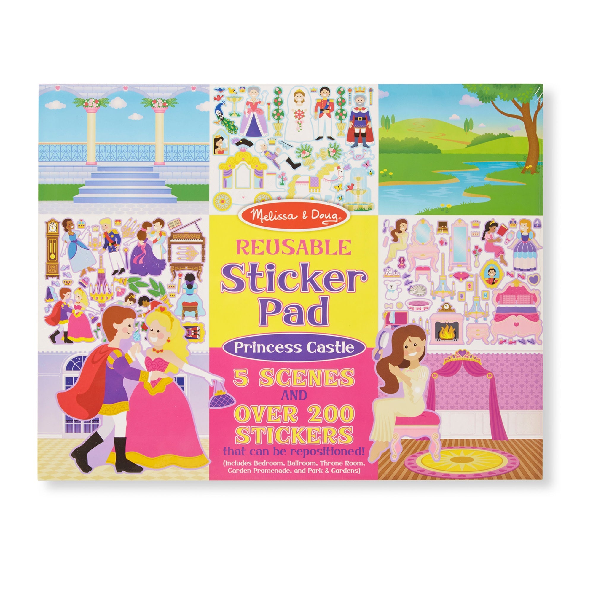 Reusable Sticker Pad – Princess Castle