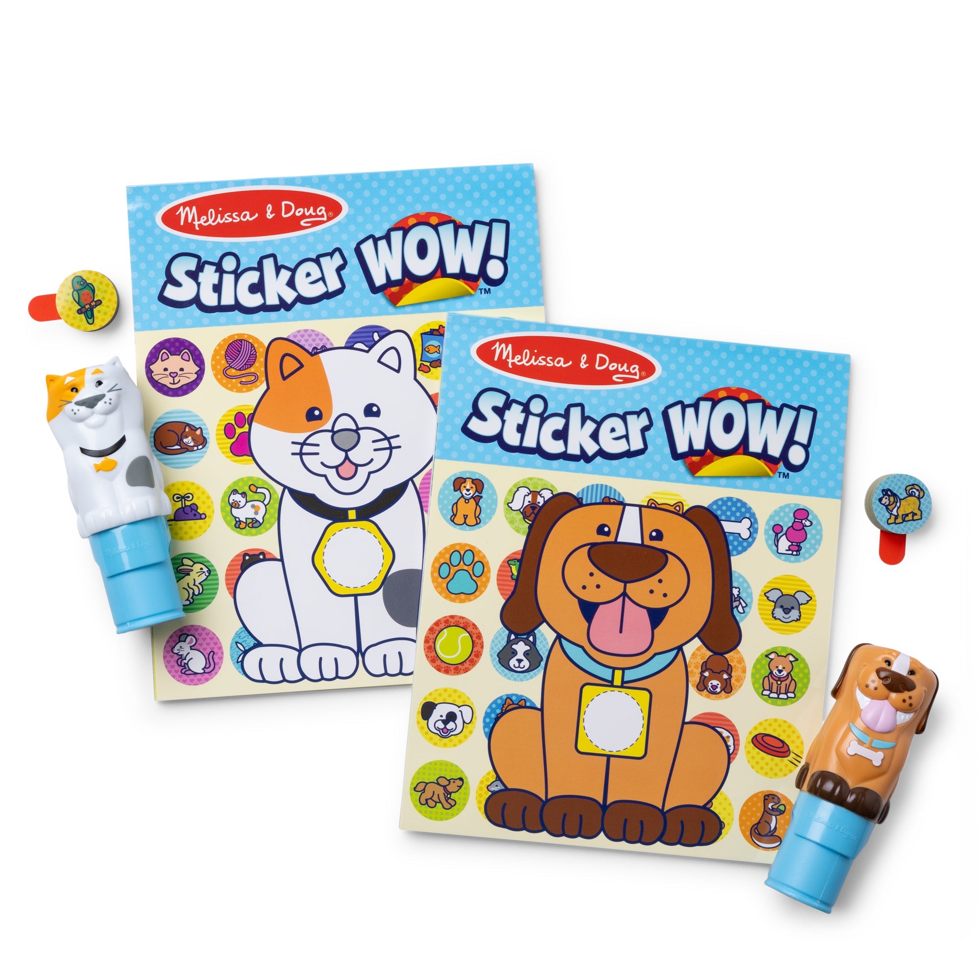 Sticker WOW!? Activity Pads & Sticker Stampers VALUE PACK – Pets