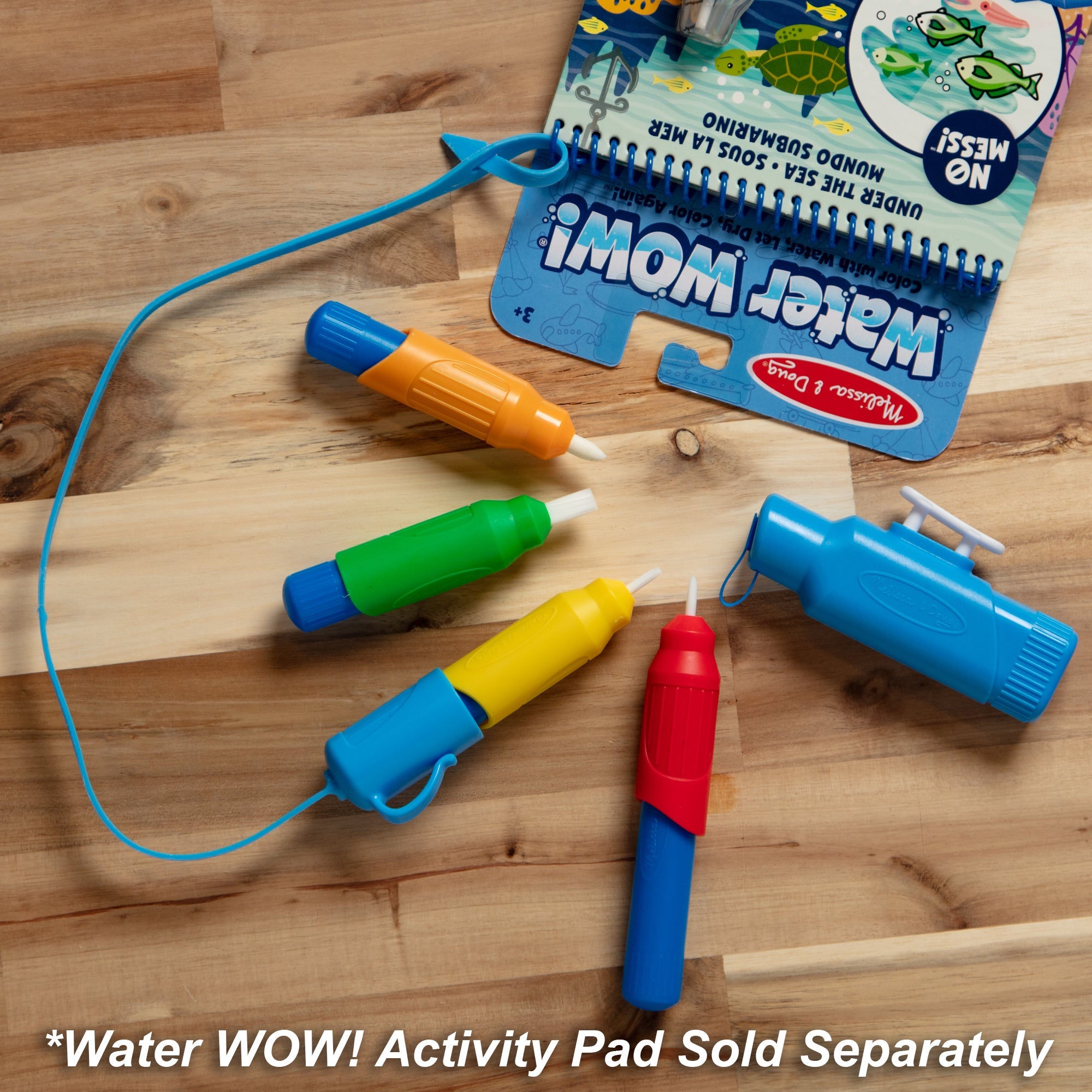Water WOW! Pen Pack (4 Water Pens. Sprayer. Tether Cap)