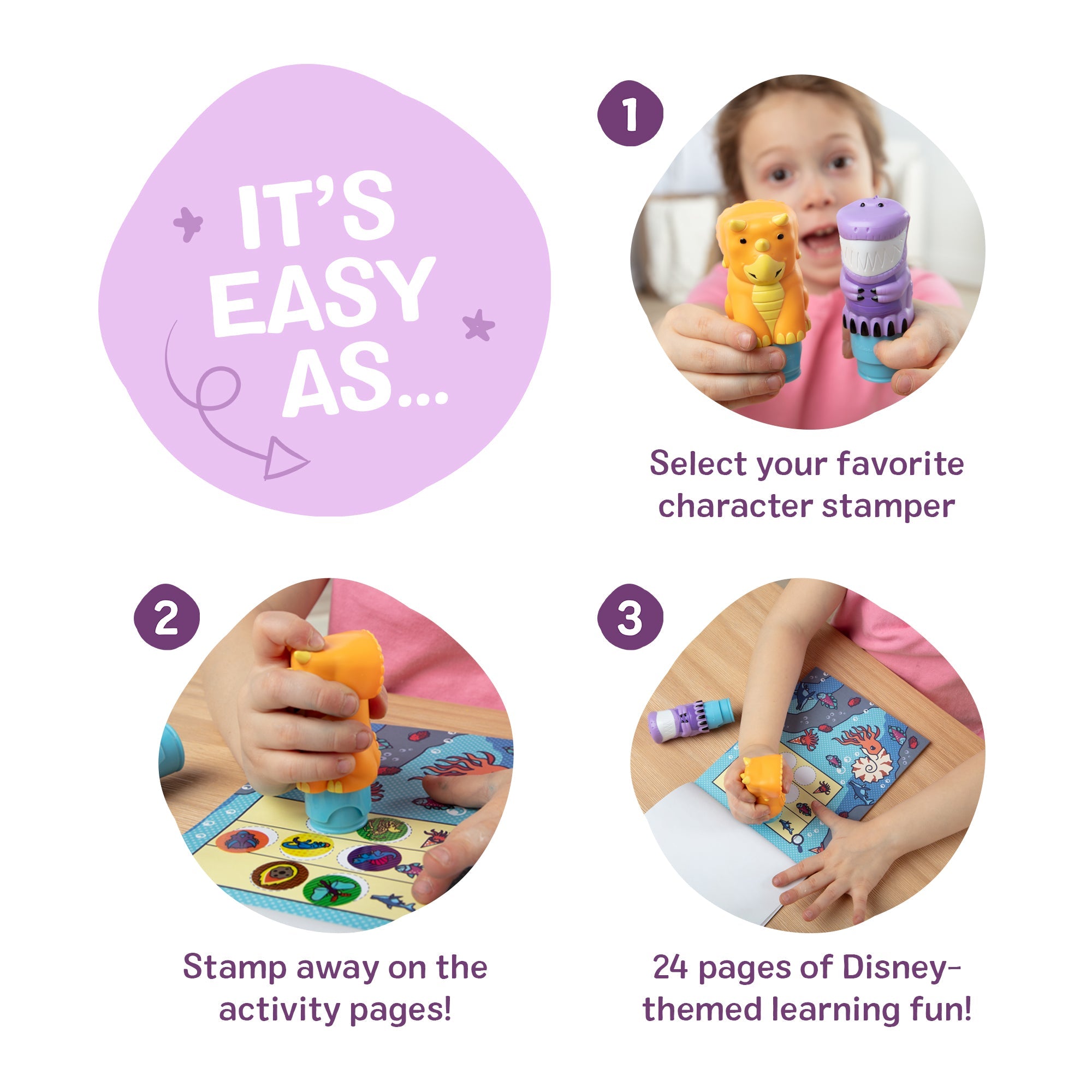 Sticker WOW!? Activity Pad & Sticker Stamper Value Pack – Dinosaur