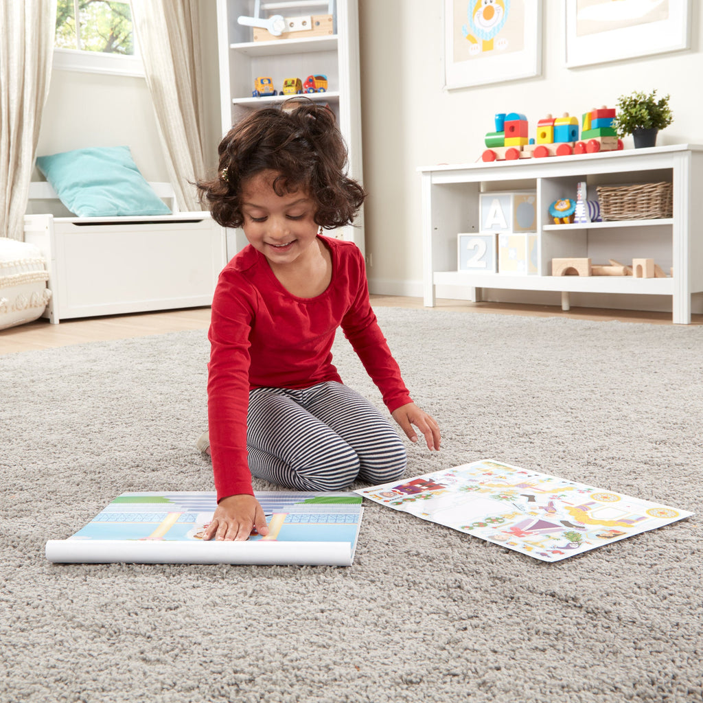 Reusable Sticker Pad – Princess Castle