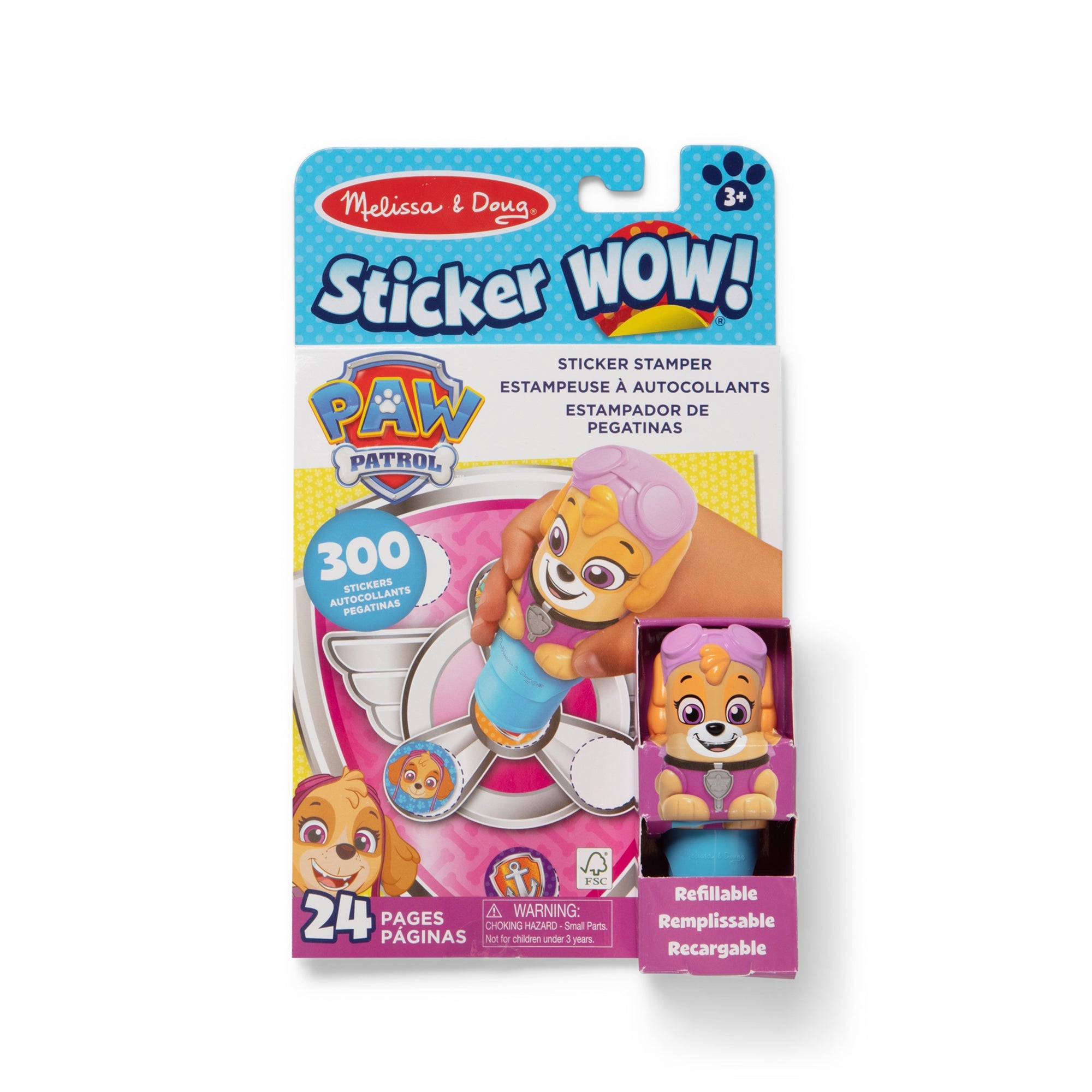 Sticker WOW!? Activity Pad & Sticker Stamper – PAW Patrol Skye