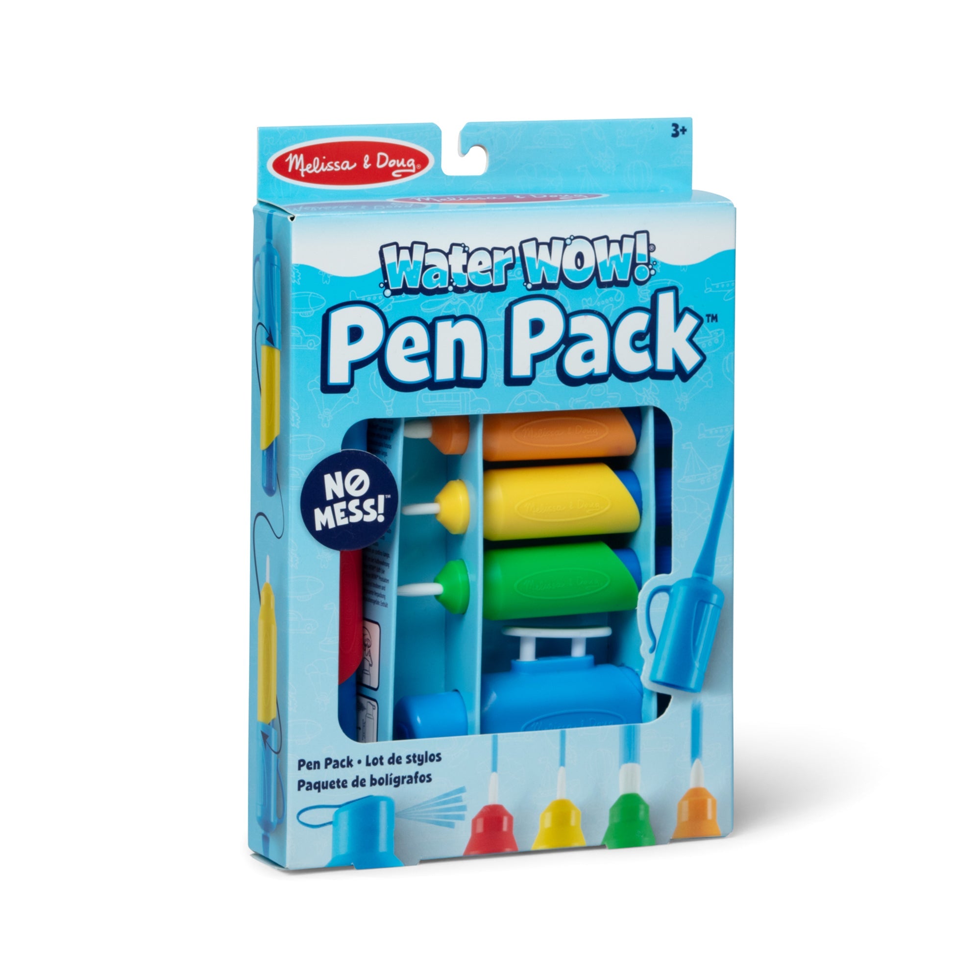 Water WOW! Pen Pack (4 Water Pens. Sprayer. Tether Cap)