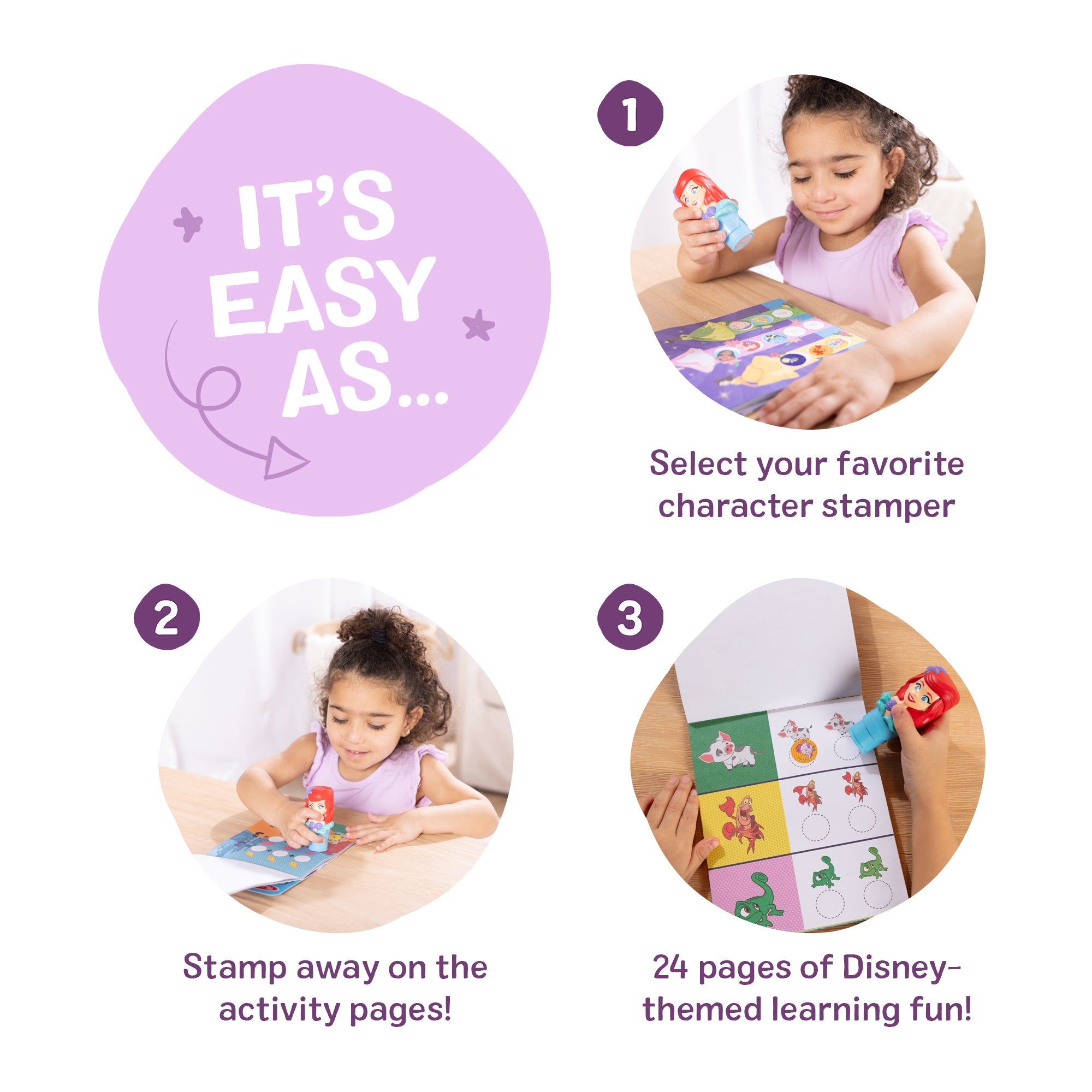 Sticker WOW!? Activity Pad & Sticker Stamper – Ariel