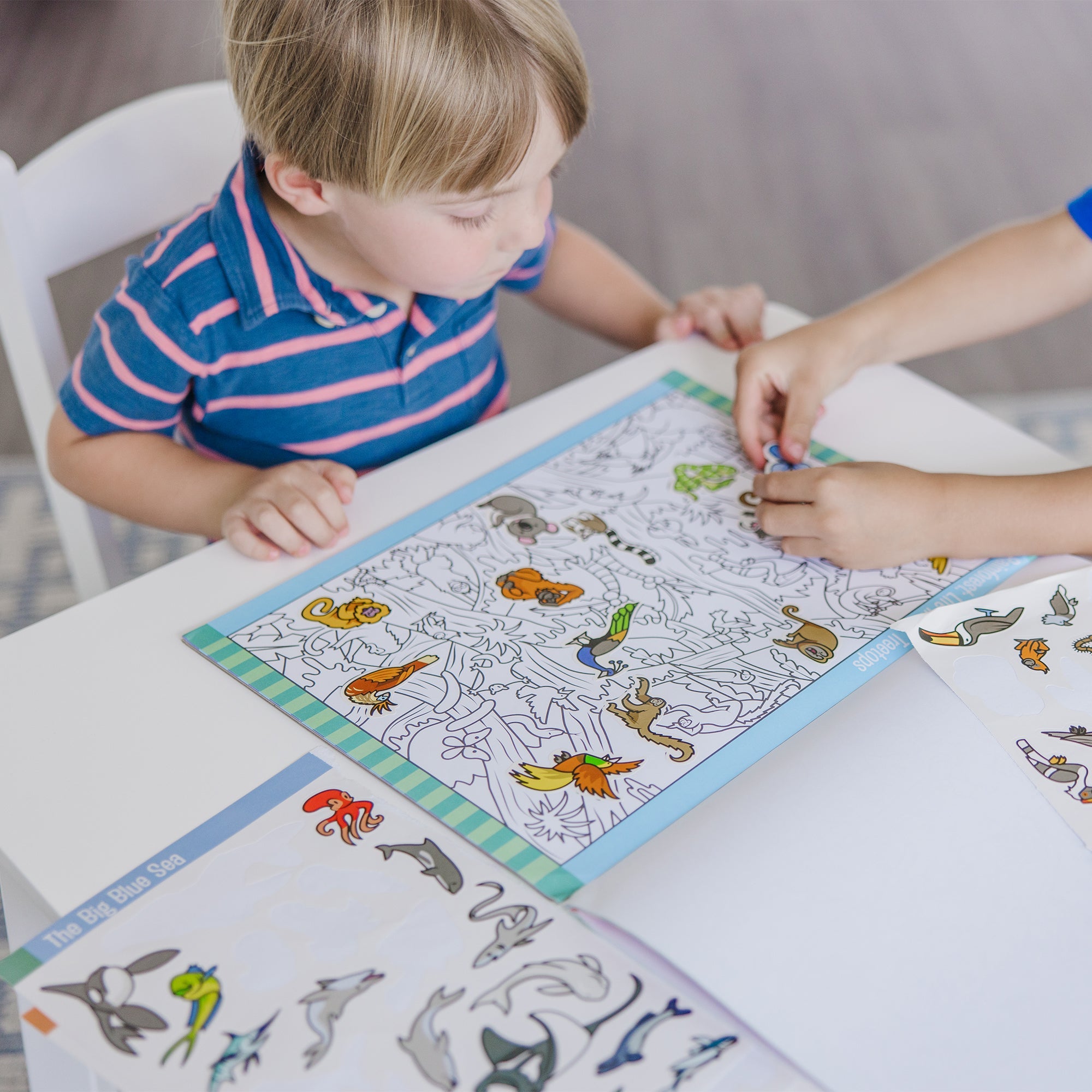 Seek & Find Sticker Pad ?C Animals