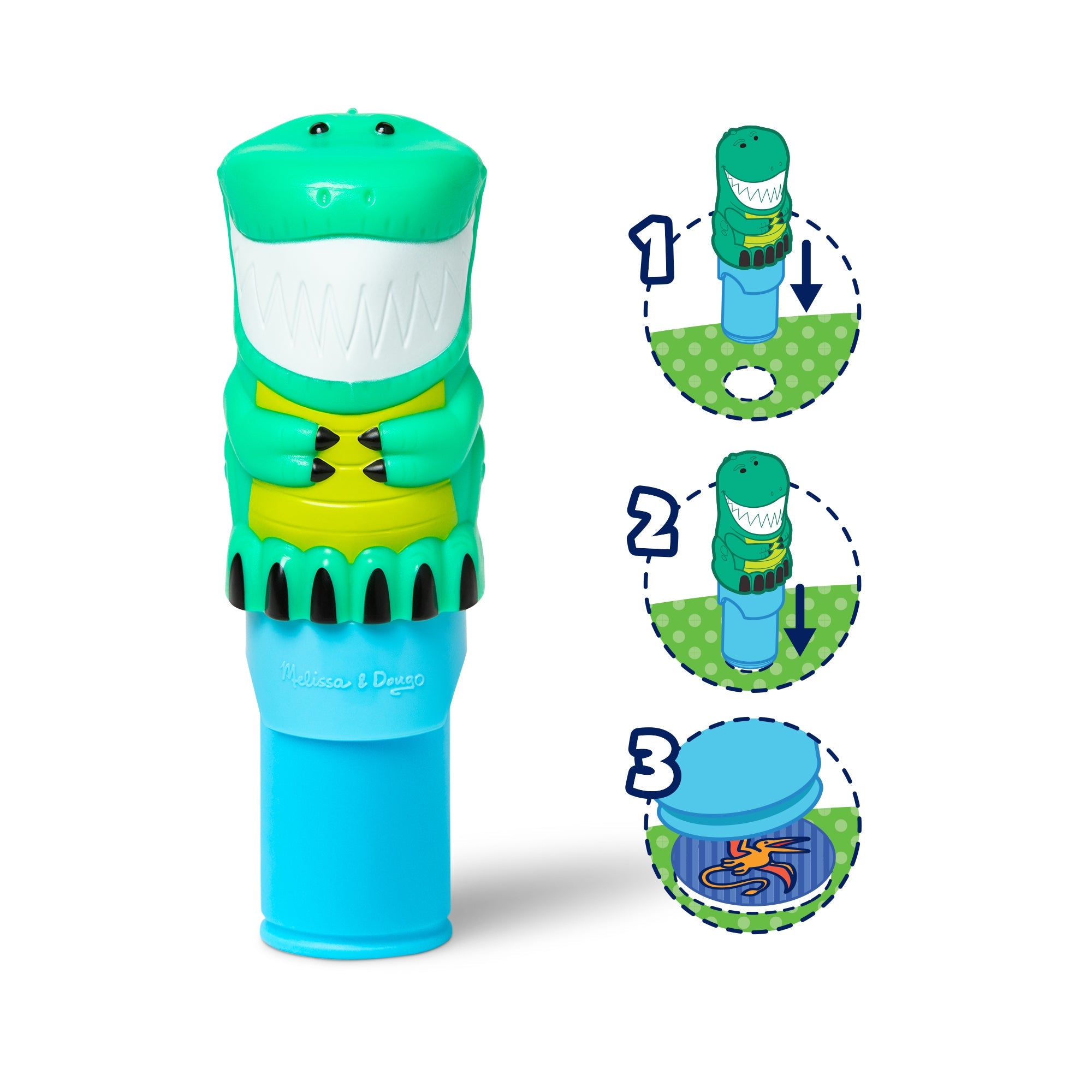 Sticker WOW!? Activity Pad & Sticker Stamper 12-PACK  – Dinosaur