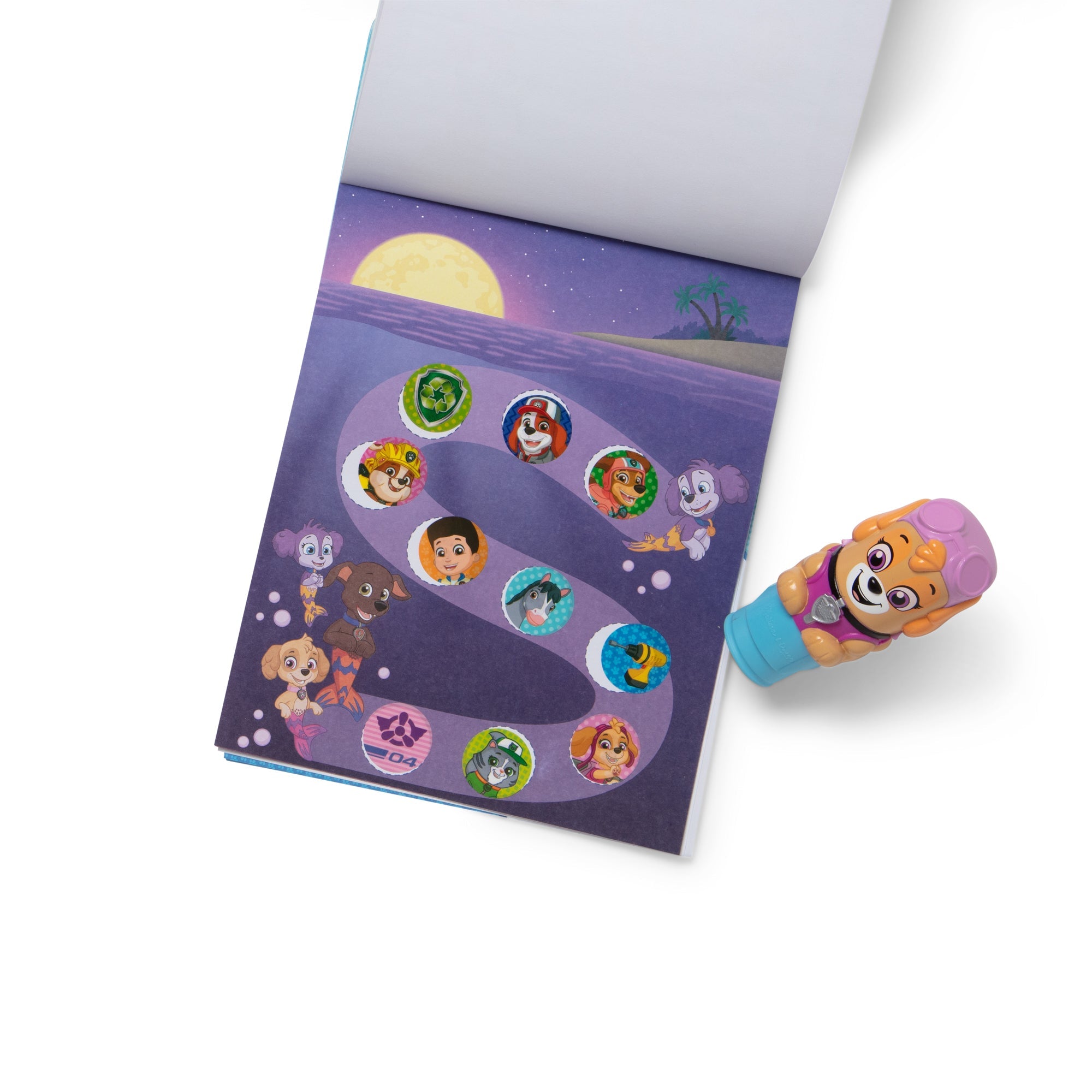 Sticker WOW!? PAW Patrol Skye Bundle: Activity Pad & Sticker Stamper + Mini Activity Pad and 200 Refill Stickers