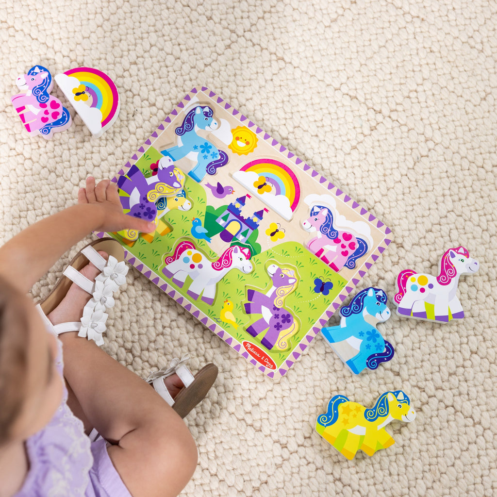 Unicorn Chunky Puzzle ?C 6 Pieces
