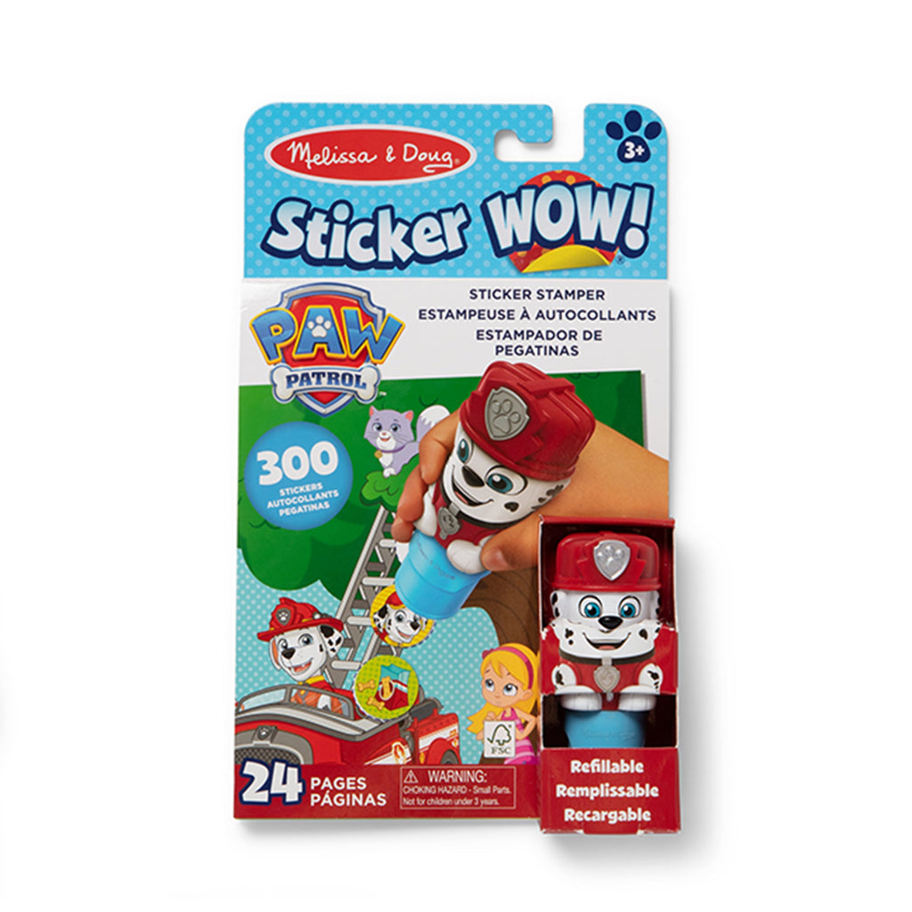 Sticker WOW!? Activity Pad & Sticker Stamper – PAW Patrol Marshall