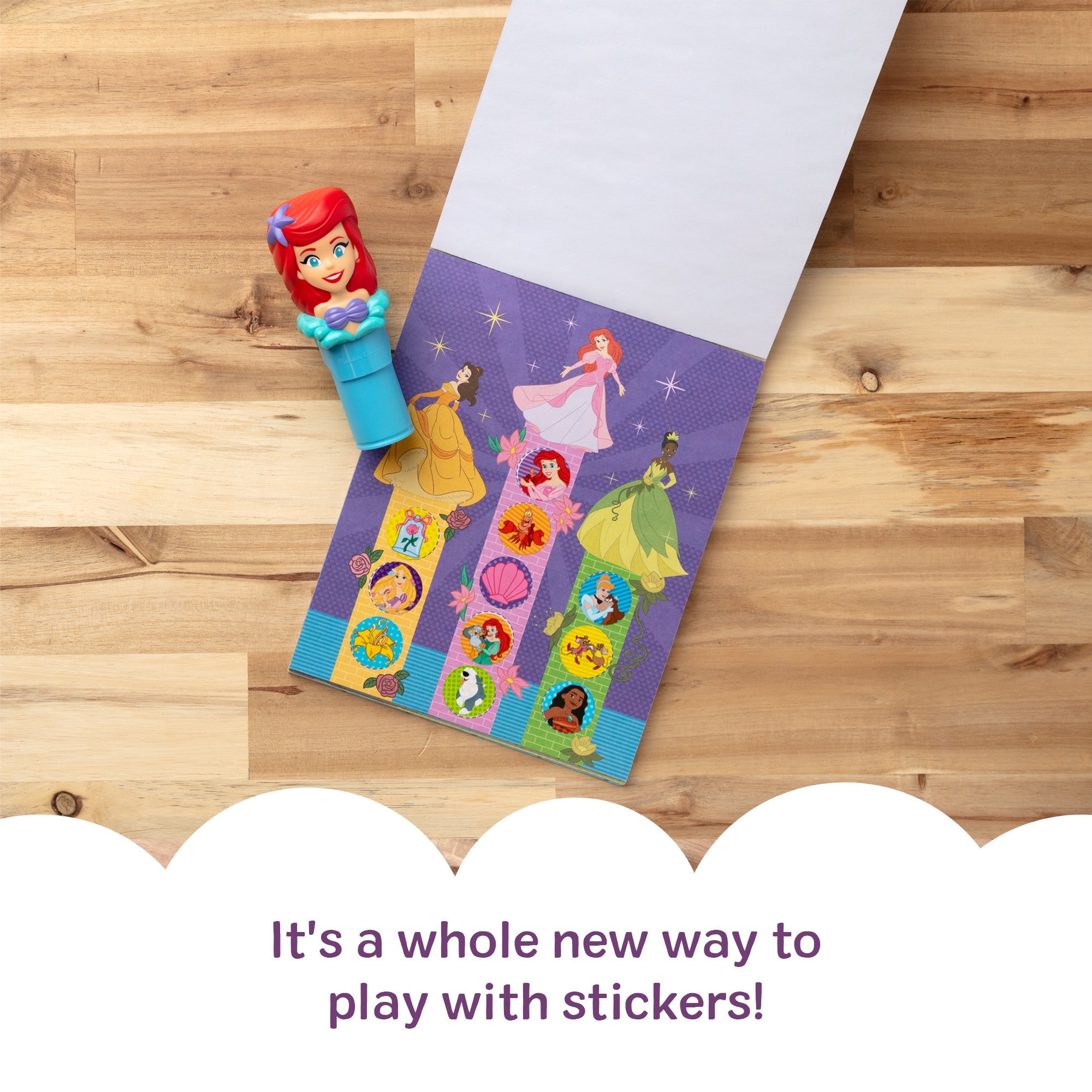 Sticker WOW!? Activity Pad & Sticker Stamper – Ariel