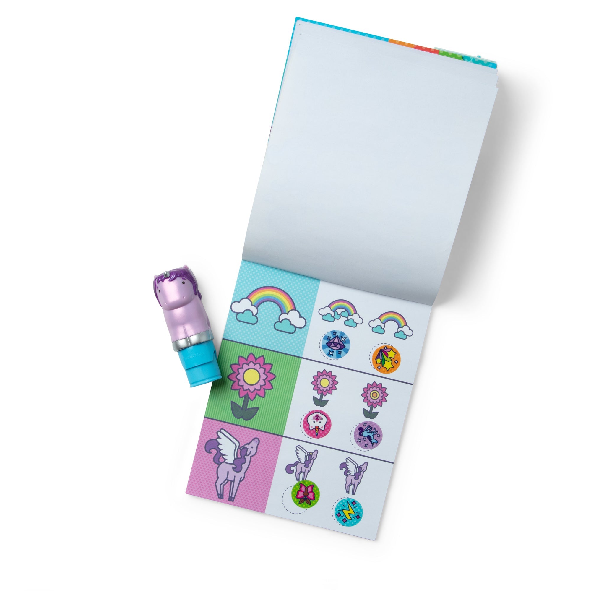 Sticker WOW!? Activity Pad & Sticker Stamper – Purple Unicorn
