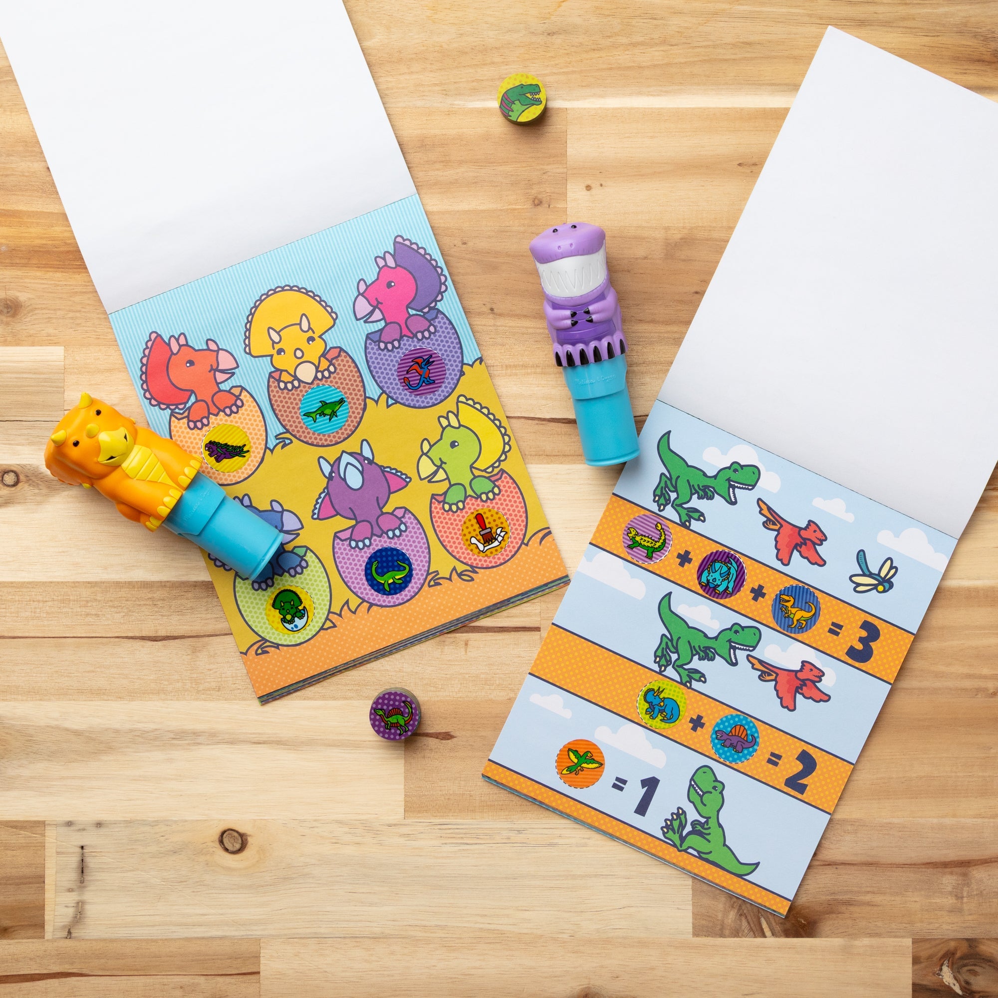 Sticker WOW!? Activity Pad & Sticker Stamper Value Pack – Dinosaur