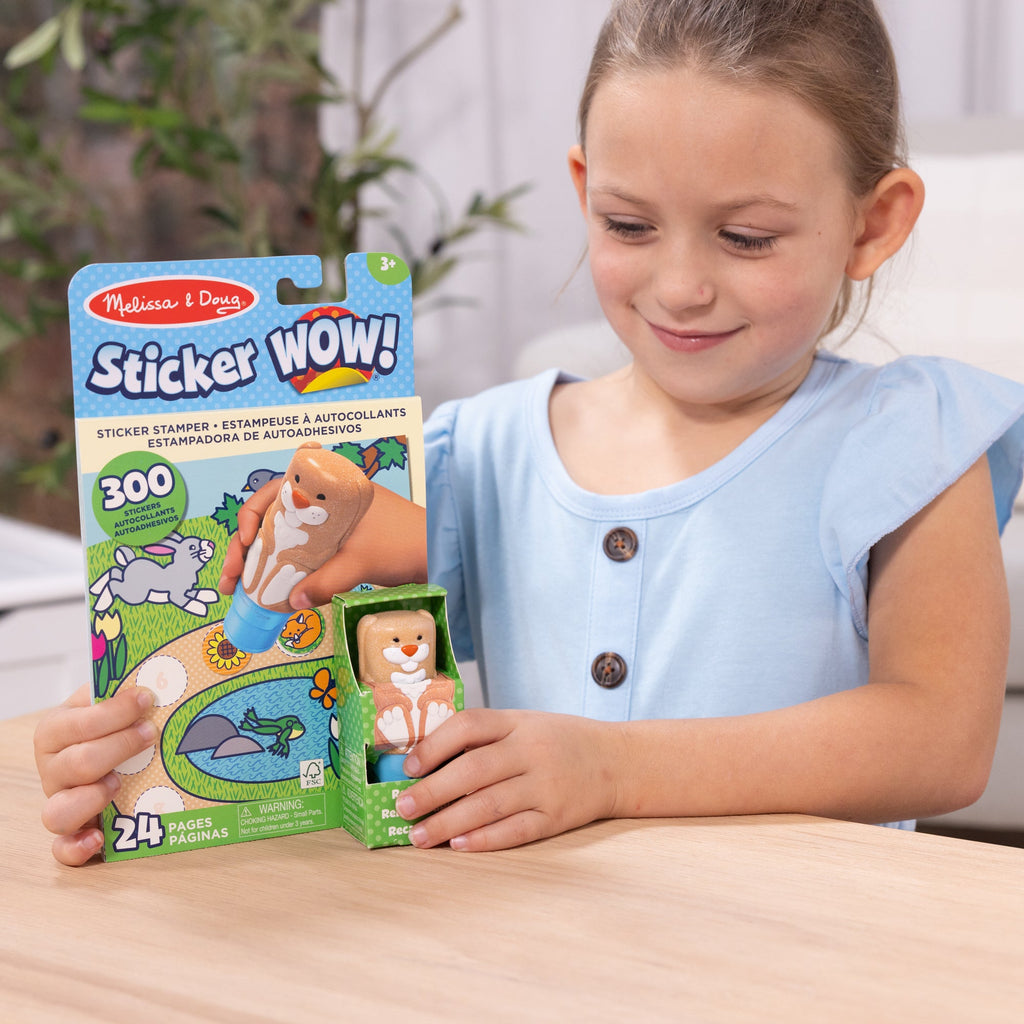 Sticker WOW!? Activity Pad & Sticker Stamper – Bunny