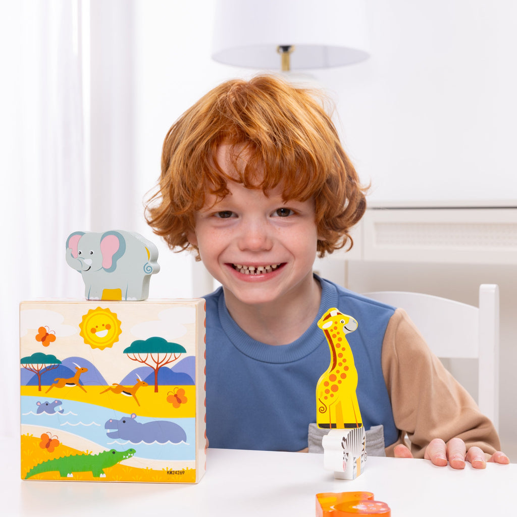 Wooden Animal Matching – Safari