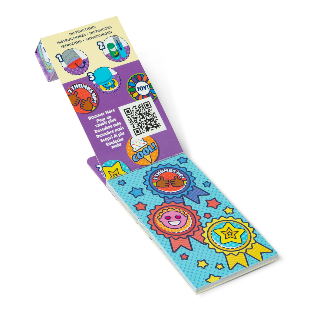 Sticker WOW!? Mini Activity Pad & Refill Stickers – Way to Go! (200+ Stickers. Stamper Not Included)