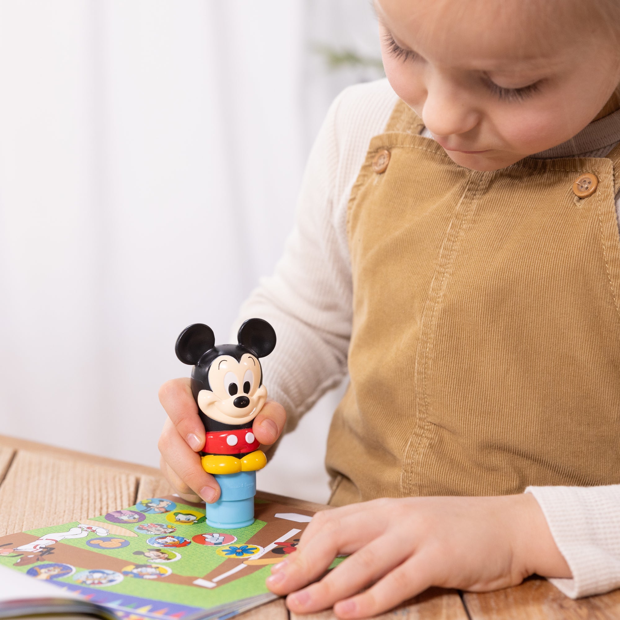 Sticker WOW!? Disney Mickey Mouse Bundle: Activity Pad & Sticker Stamper + Mini Activity Pad and 200 Refill Stickers