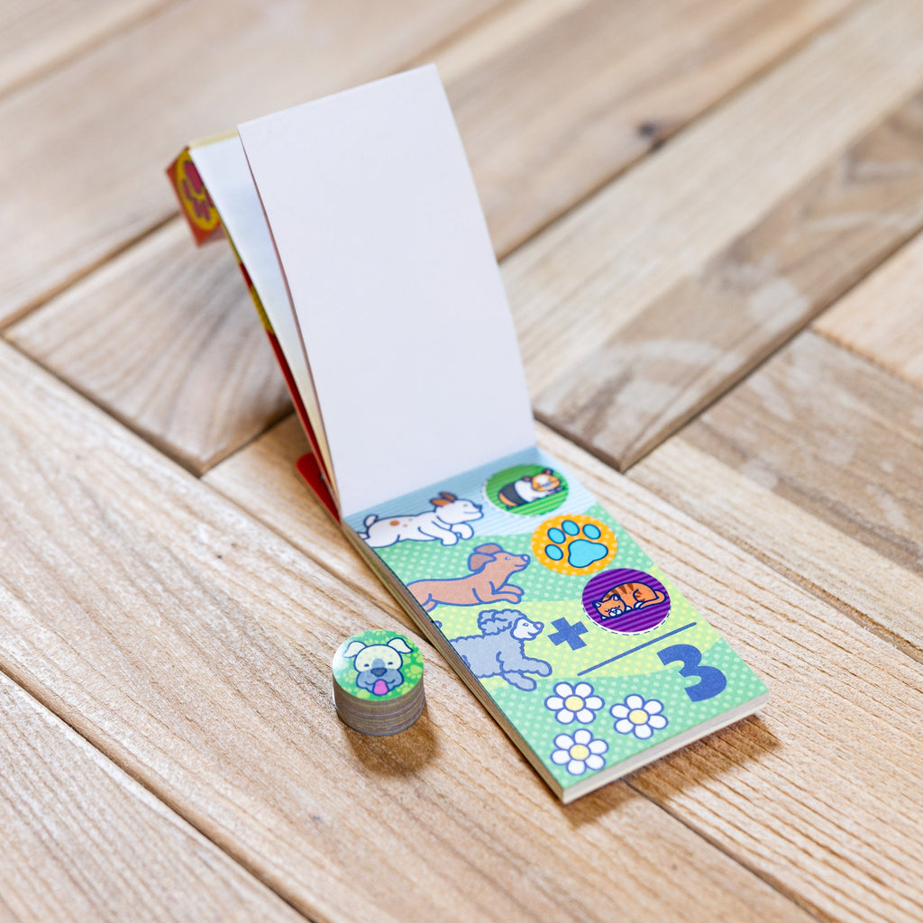Sticker WOW!? Mini Activity Pad & Refill Stickers – Pets (200+ Stickers. Stamper Not Included)