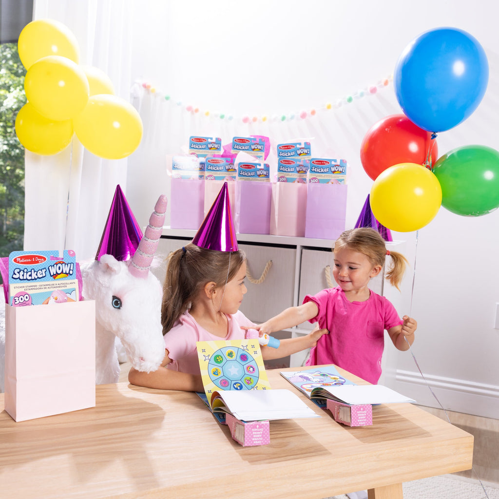 Sticker WOW!? Activity Pad & Sticker Stamper 12-PACK – Unicorn