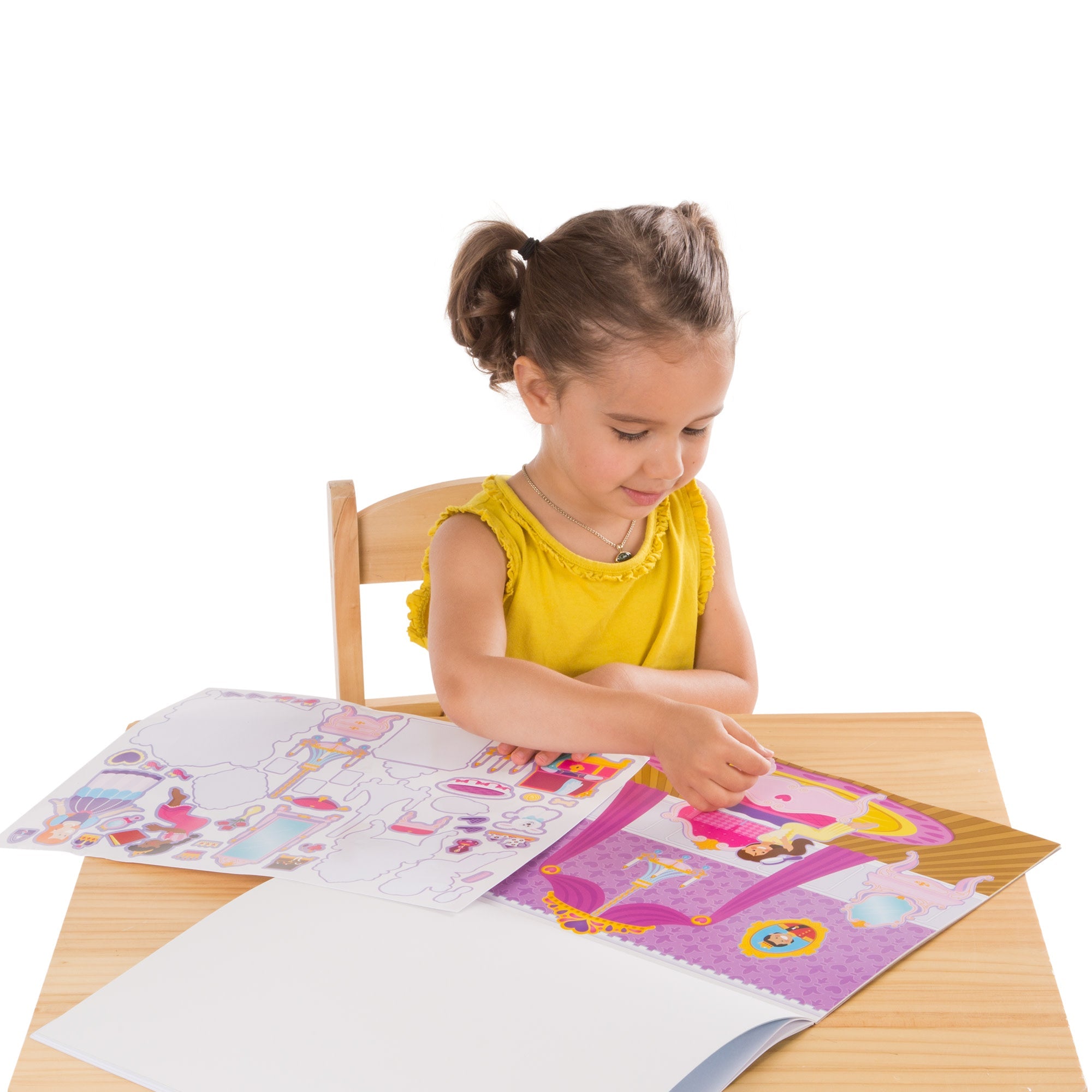 Reusable Sticker Pad – Princess Castle