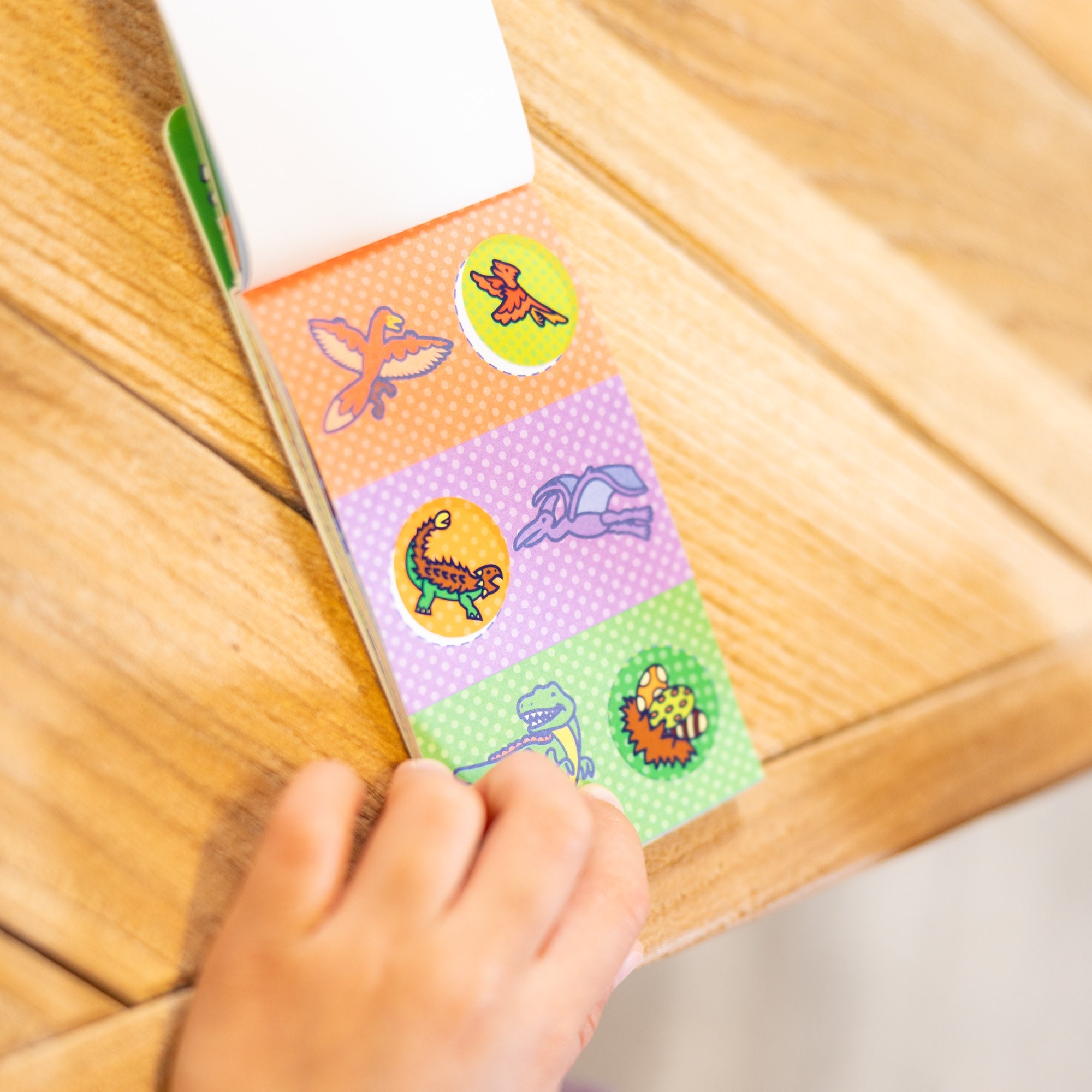 Sticker WOW!? Mini Activity Pad & Refill Stickers – Dinosaur (200+ Stickers. Stamper Not Included)