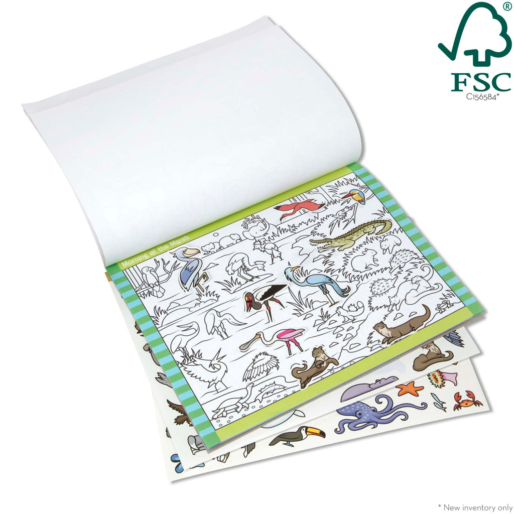 Seek & Find Sticker Pad ?C Animals