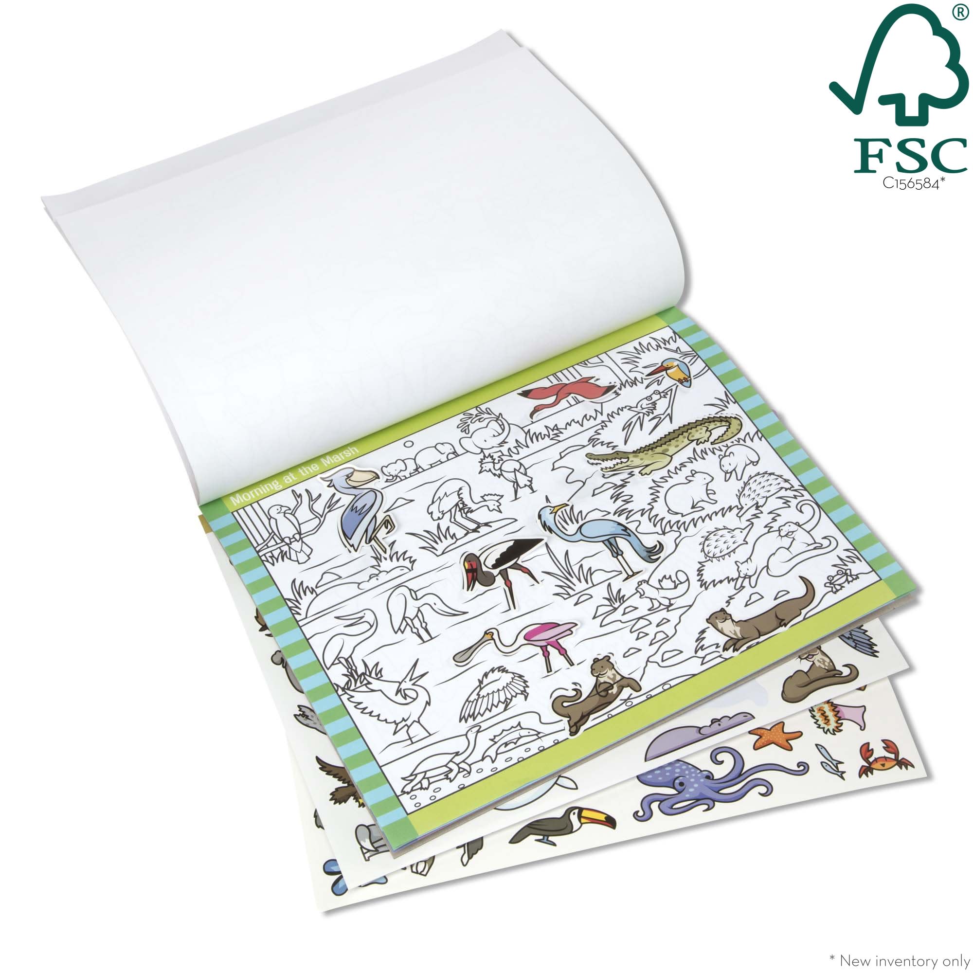 Seek & Find Sticker Pad ?C Animals