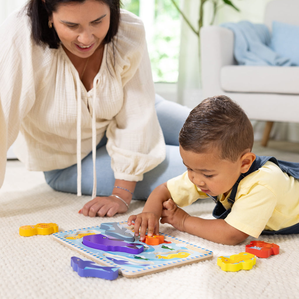 Sea Creatures Chunky Puzzle – 7 Pieces