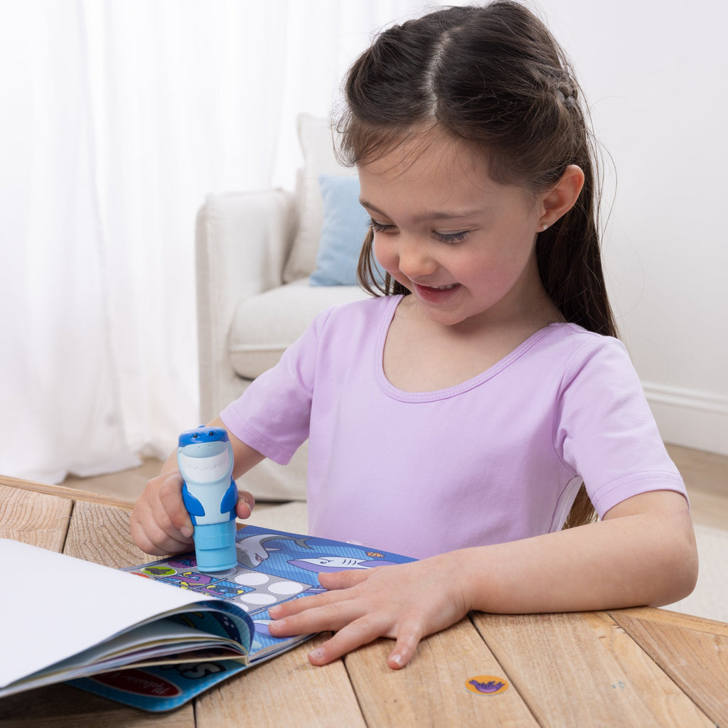 Sticker WOW!? Activity Pad & Sticker Stamper – Shark