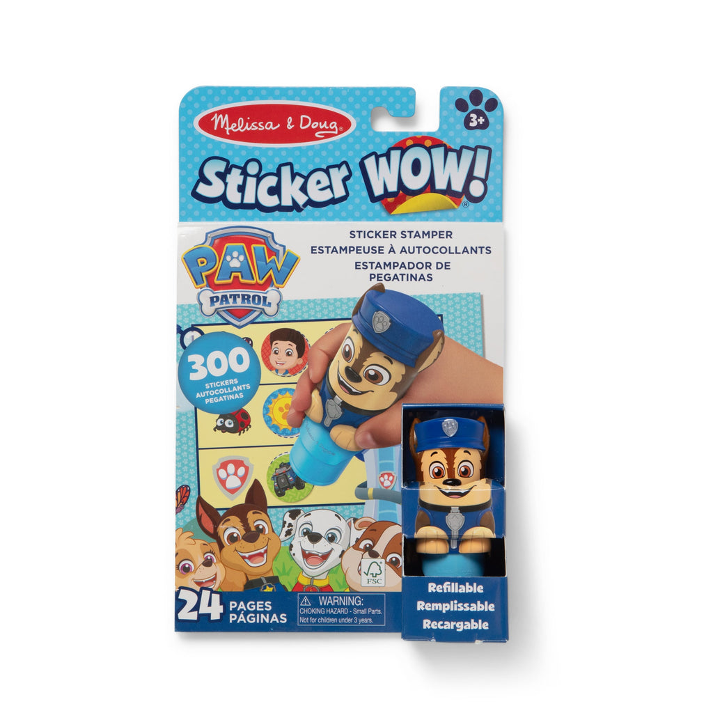 Sticker WOW!? Activity Pad & Sticker Stamper – PAW Patrol Chase