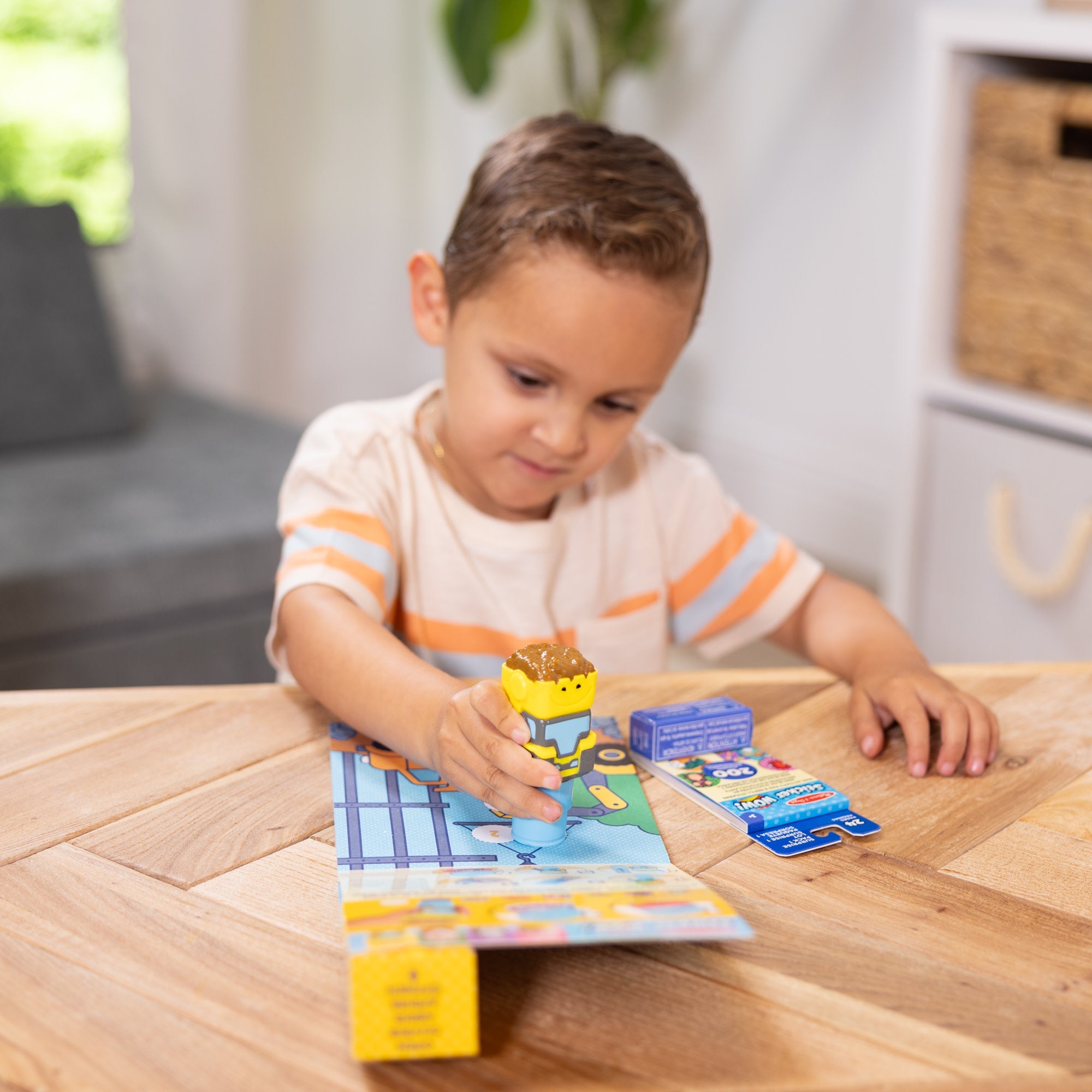 Sticker WOW!? Activity Pad & Sticker Stamper – Bulldozer