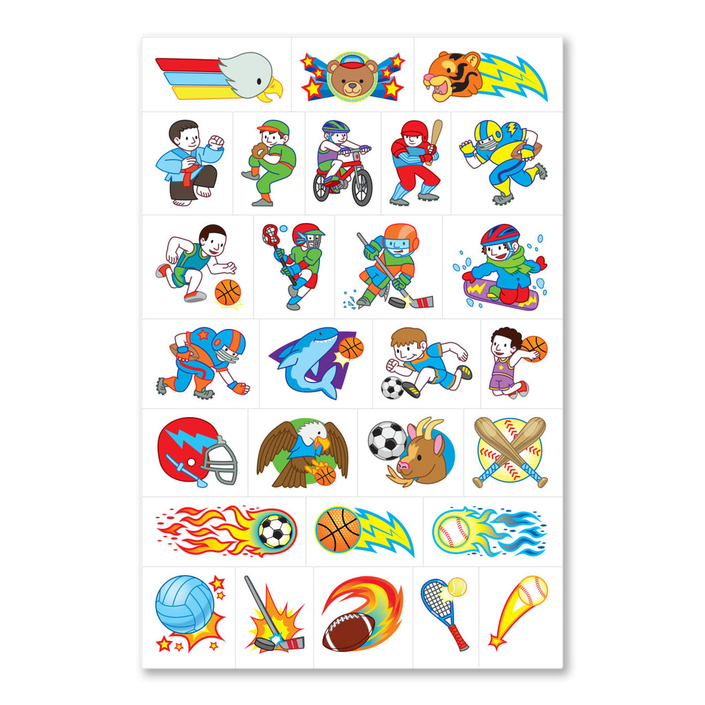 My First Temporary Tattoos: 100+ Kid-Friendly Tattoos – Adventure. Creatures. Sports. and More