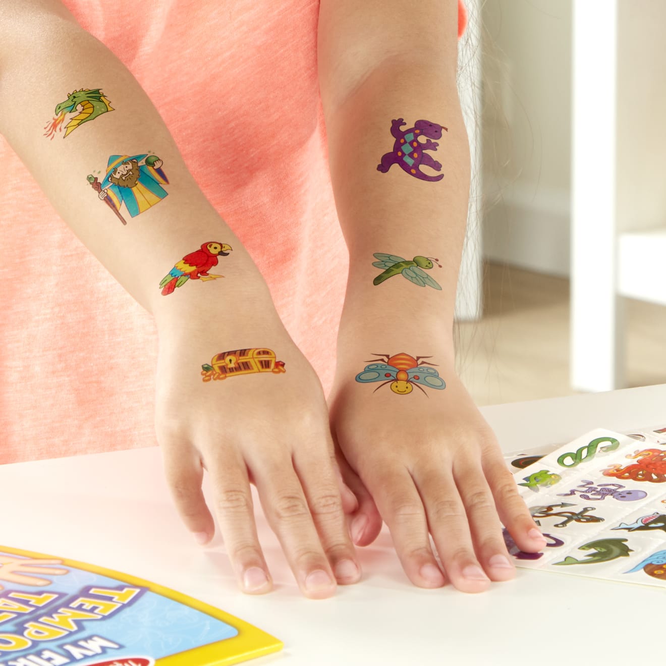 My First Temporary Tattoos: 100+ Kid-Friendly Tattoos – Adventure. Creatures. Sports. and More