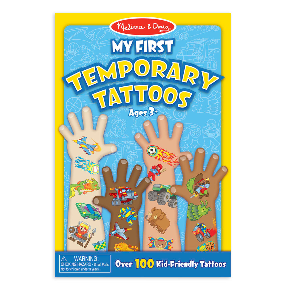 My First Temporary Tattoos: 100+ Kid-Friendly Tattoos – Adventure. Creatures. Sports. and More