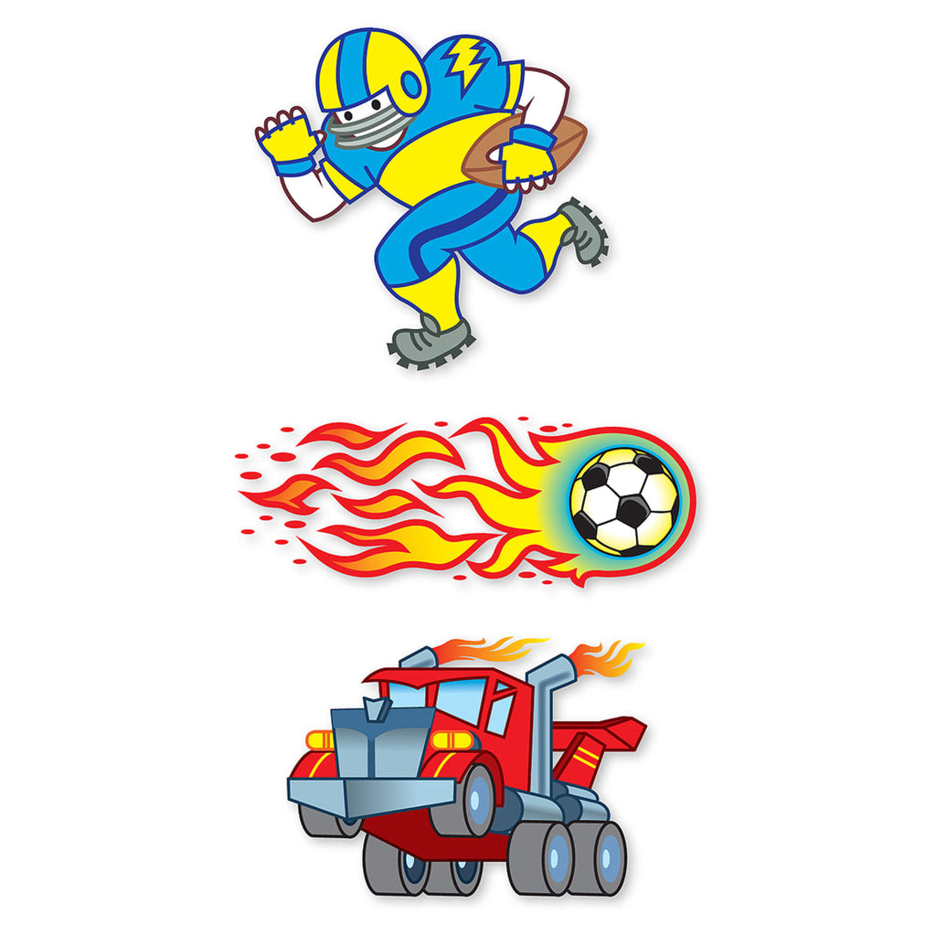 My First Temporary Tattoos: 100+ Kid-Friendly Tattoos – Adventure. Creatures. Sports. and More