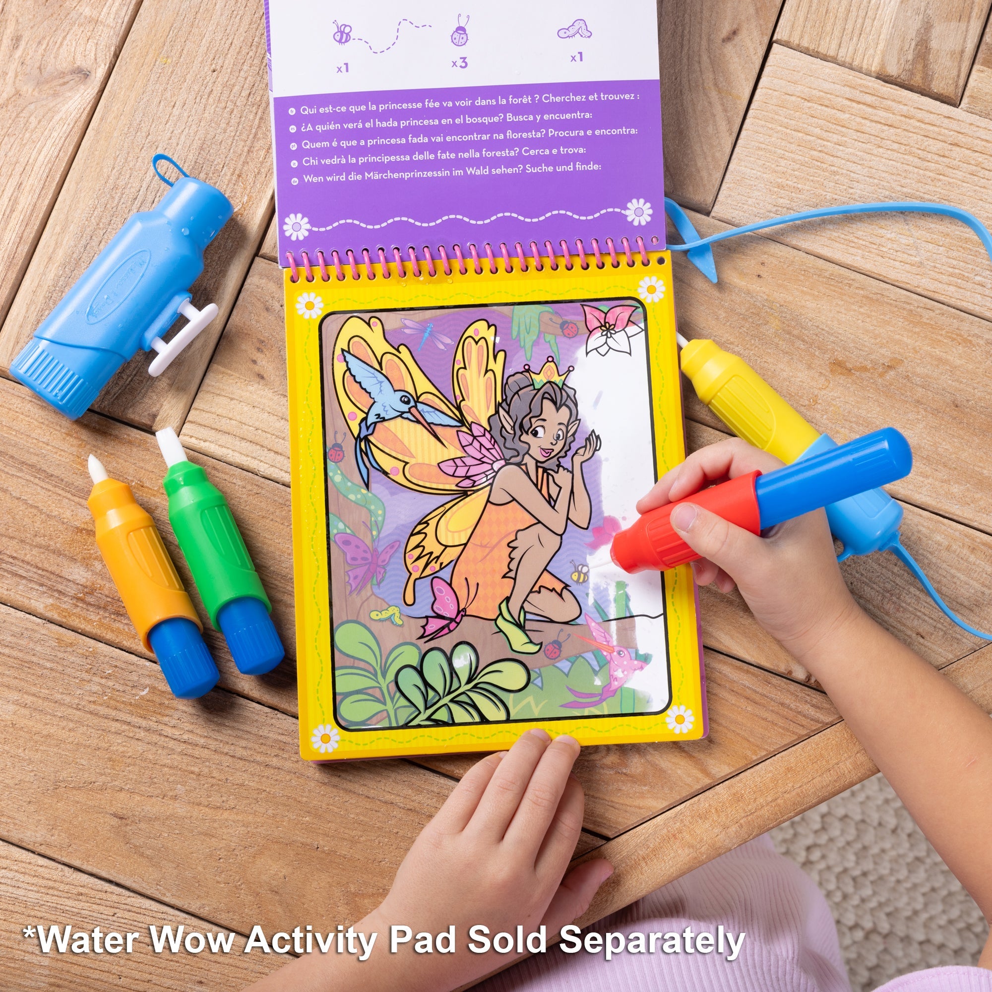 Water WOW! Pen Pack (4 Water Pens. Sprayer. Tether Cap)