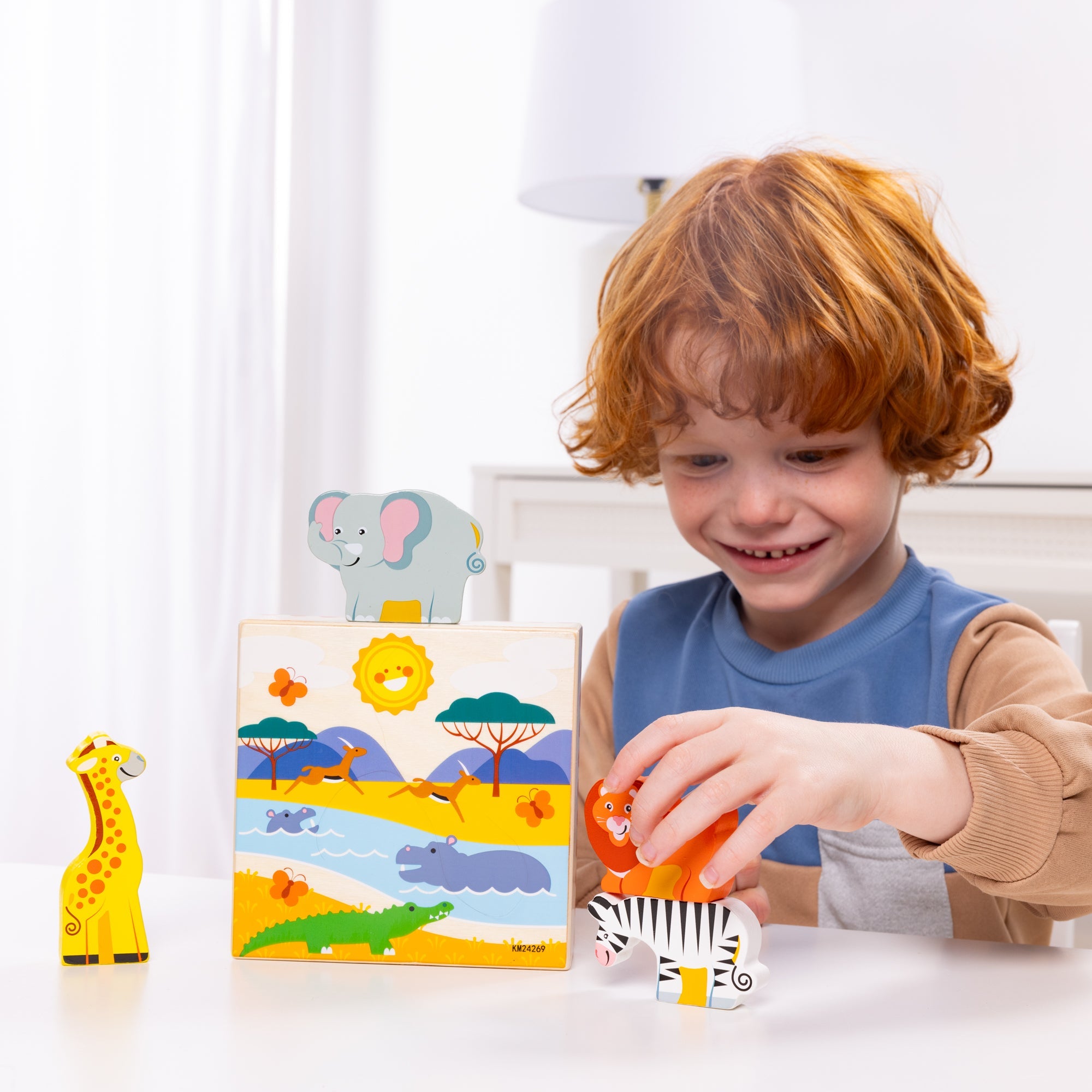 Wooden Animal Matching – Safari