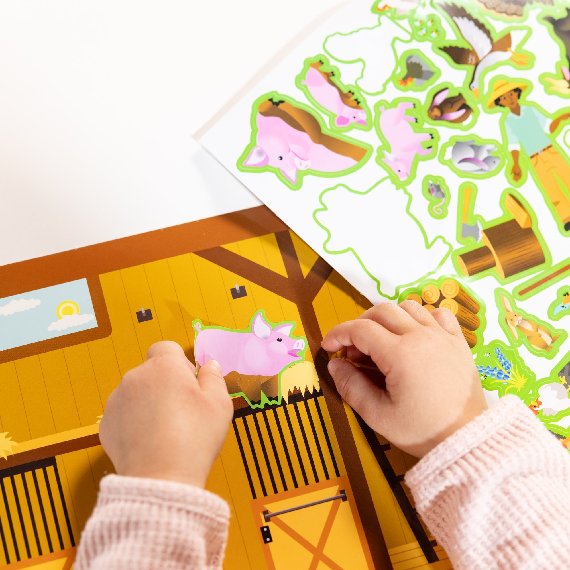 Reusable Sticker Pad – Farm