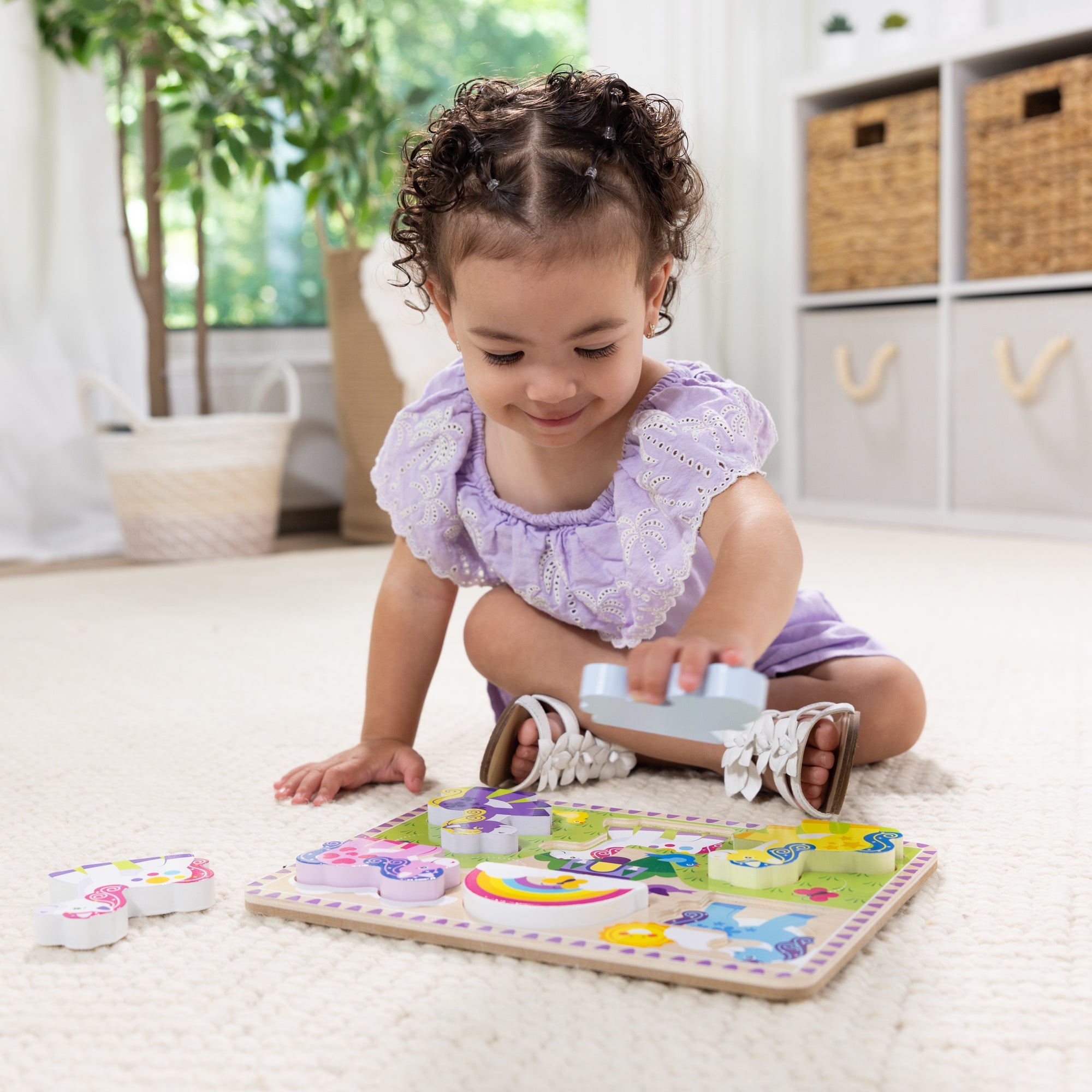 Unicorn Chunky Puzzle ?C 6 Pieces
