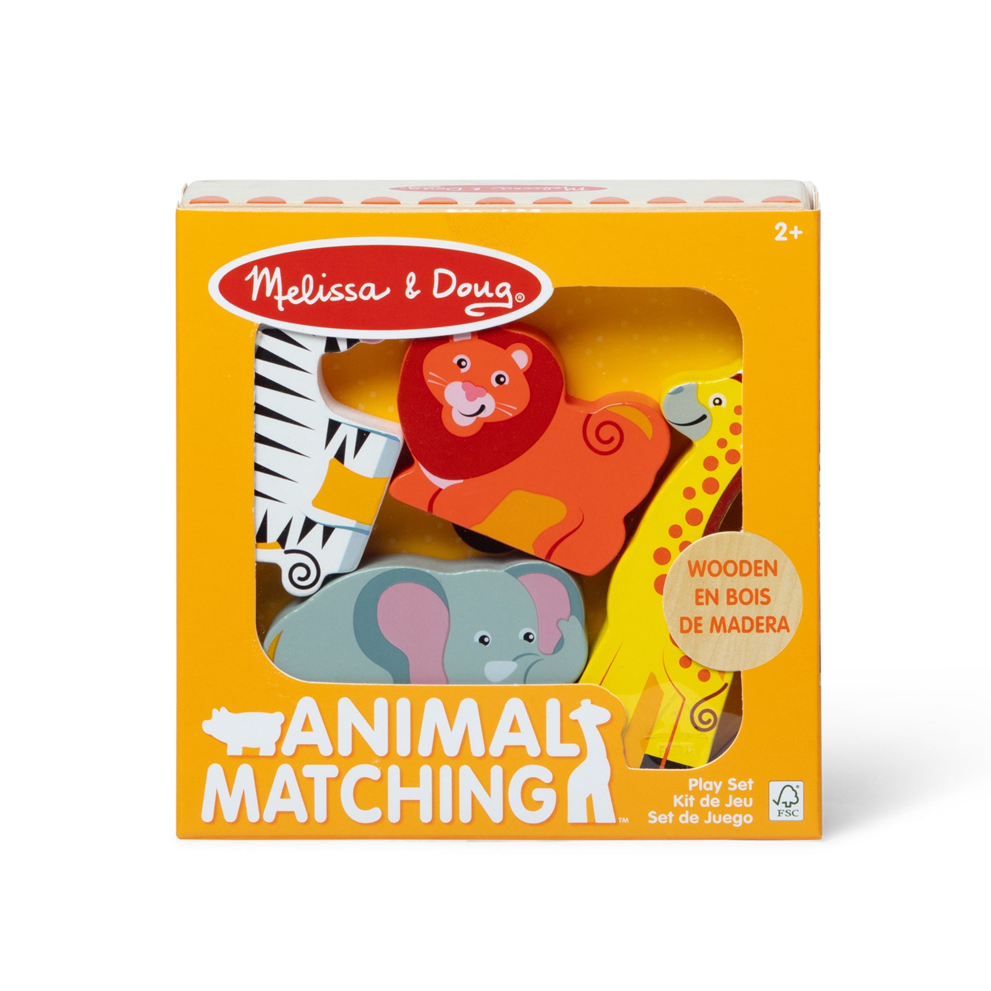 Wooden Animal Matching – Safari