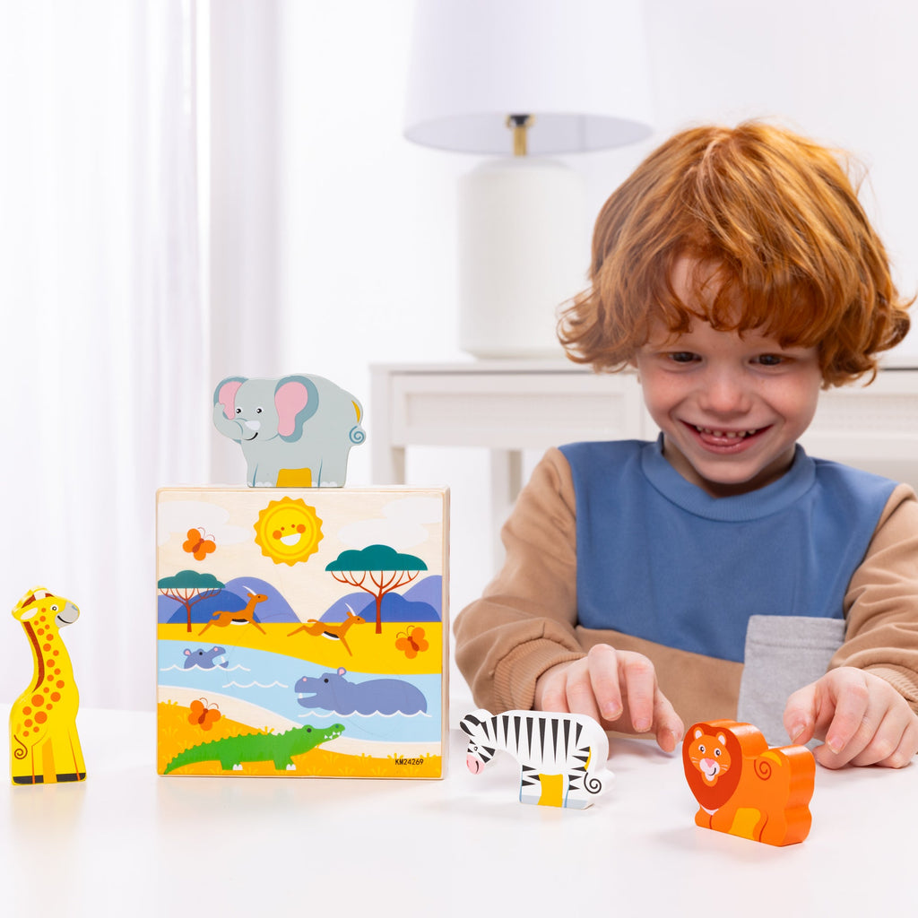 Wooden Animal Matching – Safari